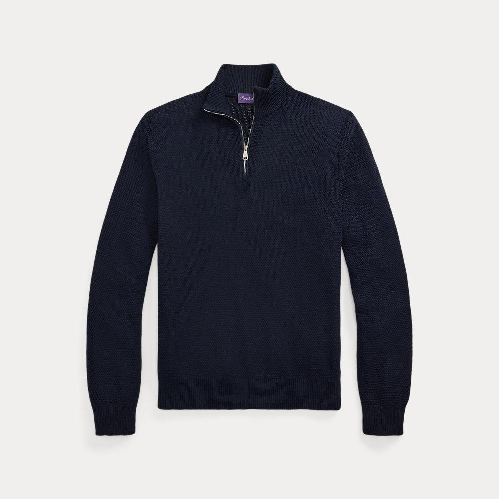 Polo Shirt Ralph Lauren Silk Cotton Sweater Full Zip Sweaters Men