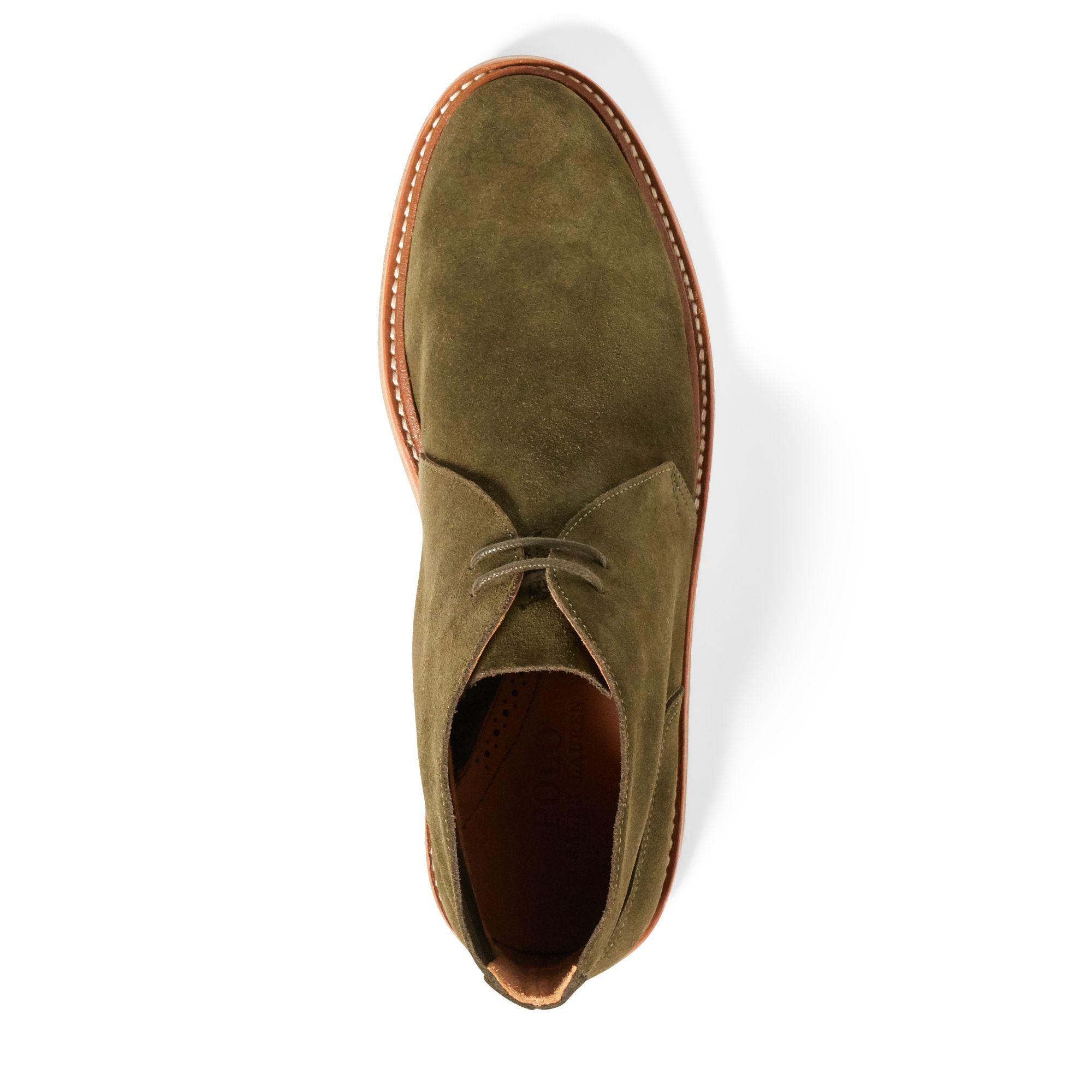 polo ralph lauren karlyle suede chukka boot