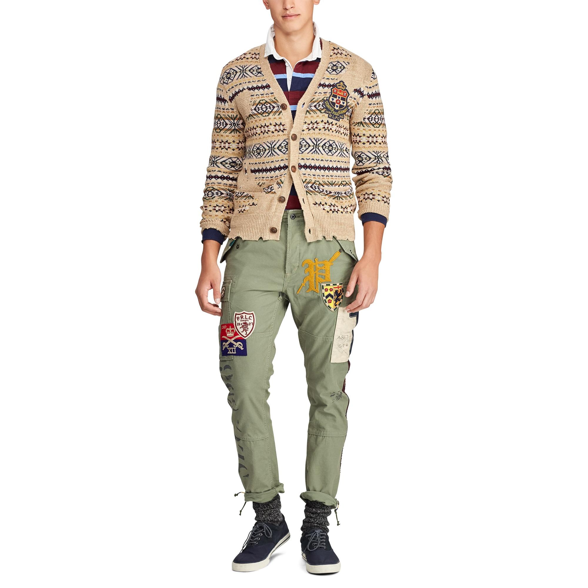 polo classic tapered fit cargo pant