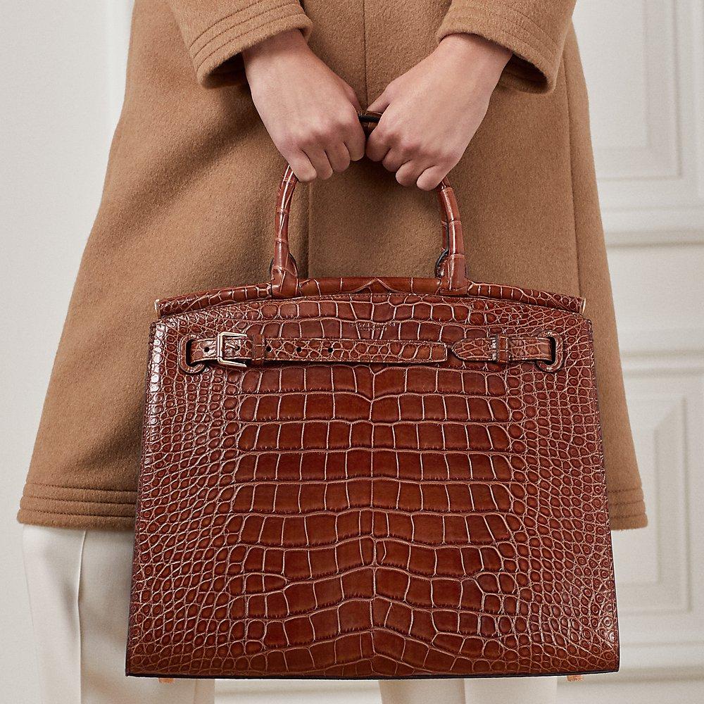 Ralph Lauren Rl50 Caiman Large Bag in Brown Lyst UK