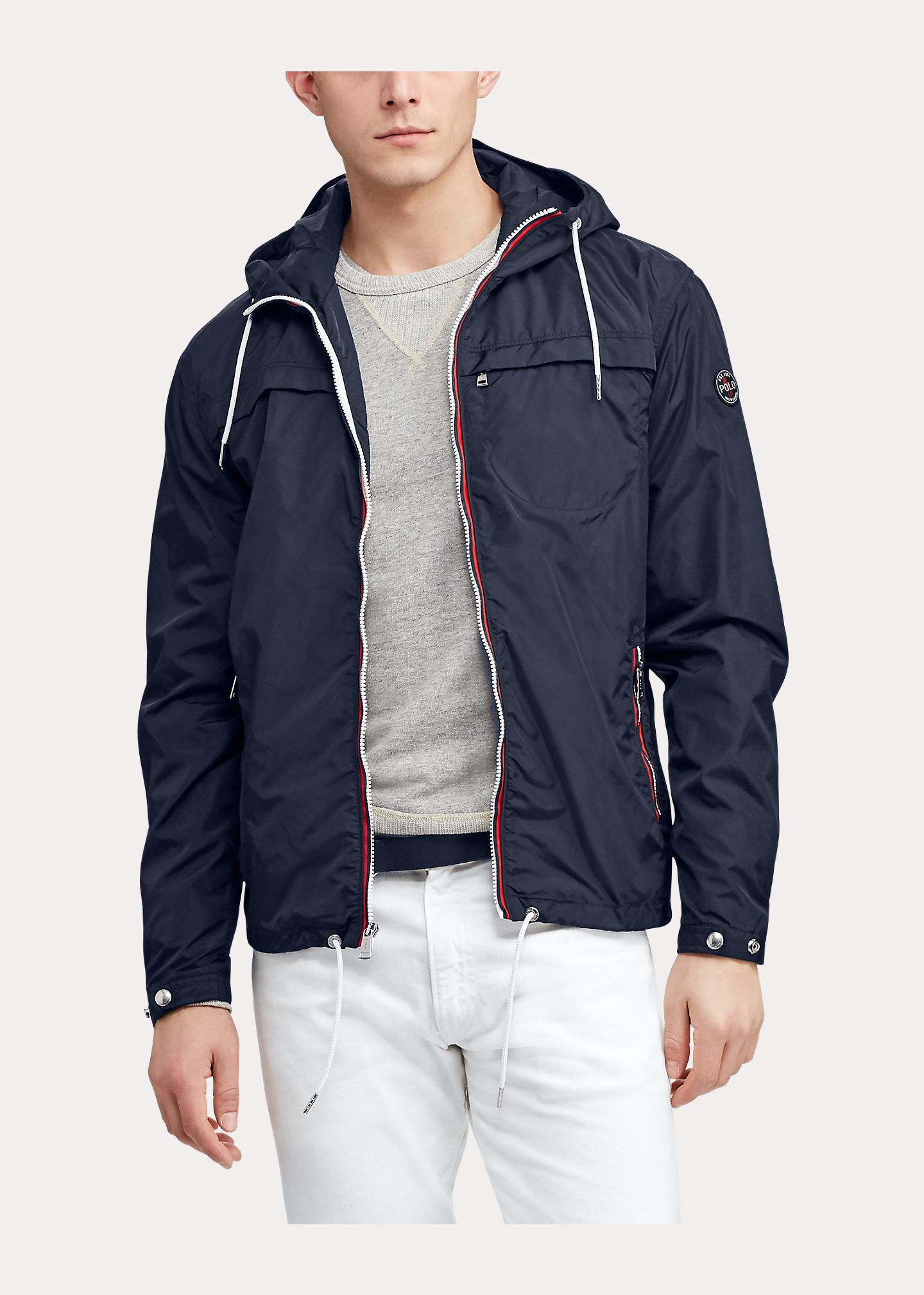 polo ralph lauren men's packable jacket