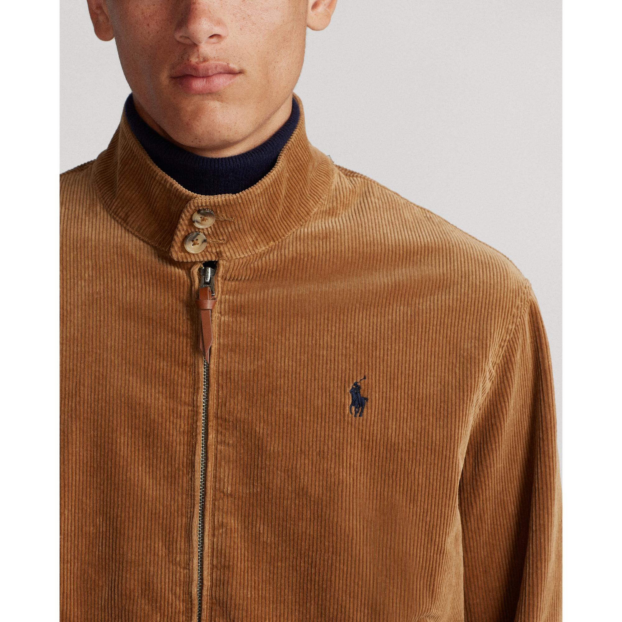 Polo Ralph Lauren Stretch Corduroy Jacket in Brown for Men | Lyst
