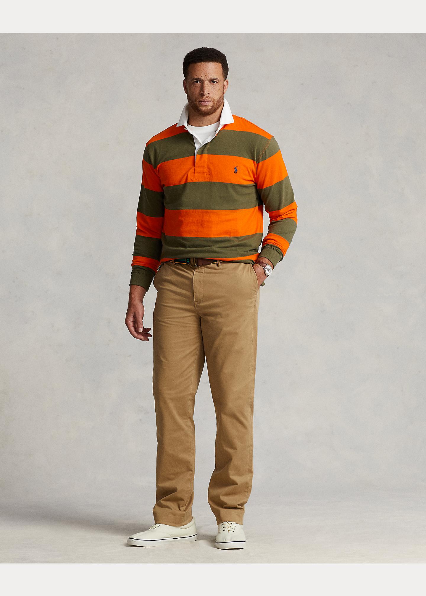 Polo Ralph Lauren Ralph Lauren The Iconic Rugby Shirt in Orange for Men |  Lyst UK