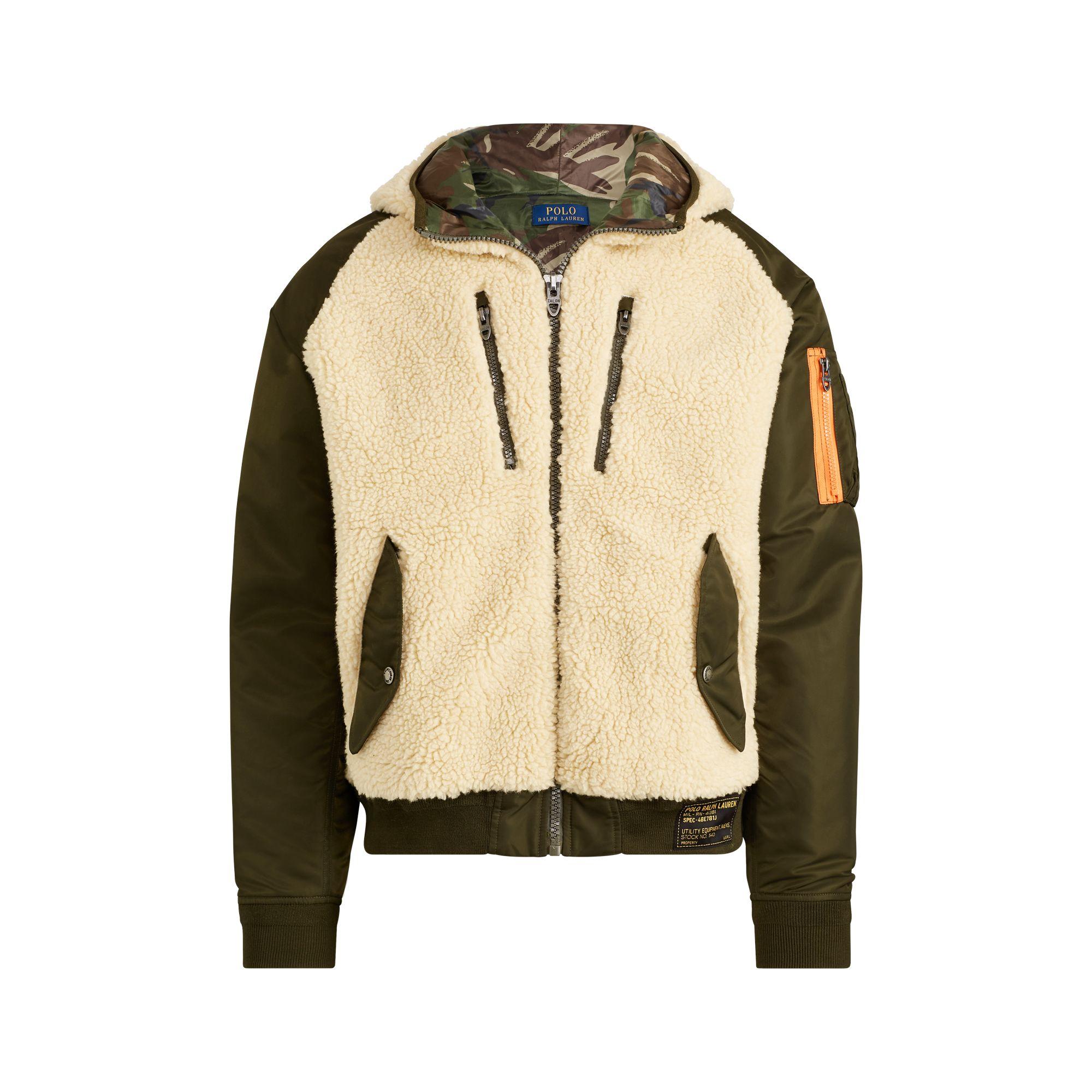 Polo Ralph Lauren Hybrid Fleece Jacket for Men | Lyst