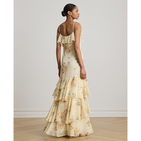 slim fit dress slacks Ralph Lauren SS 2012 Beaded Chiffon Bridal Reception Dress – RERACKED