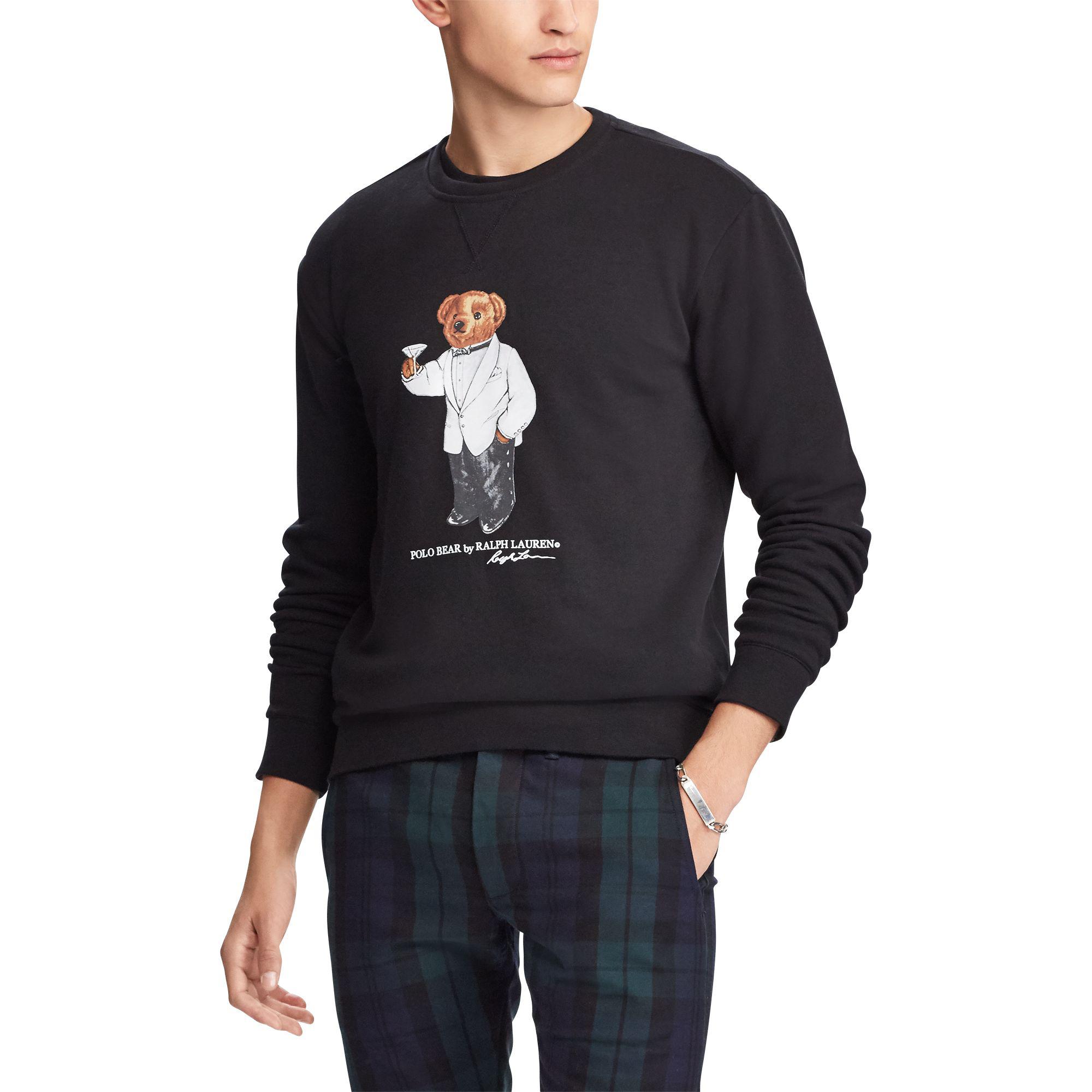 martini bear sweatshirt