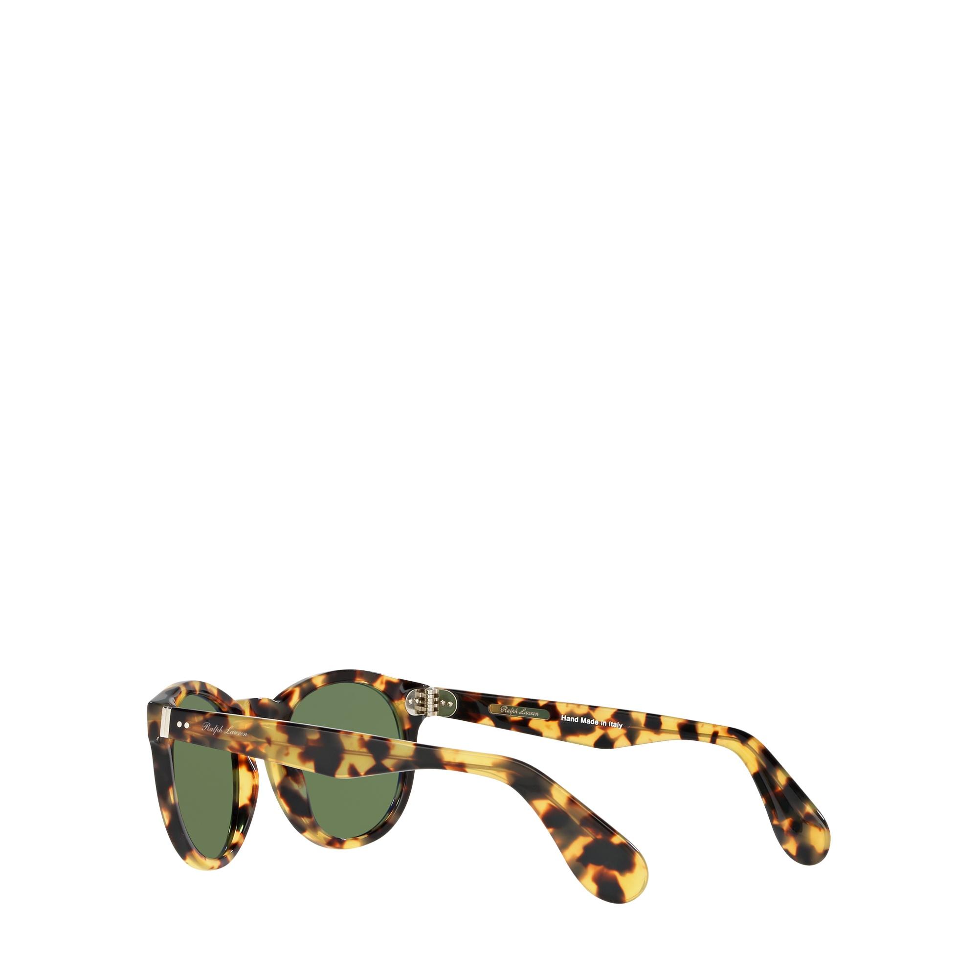 Ralph Lauren The Rl Bedford Sunglasses in Green for Men | Lyst