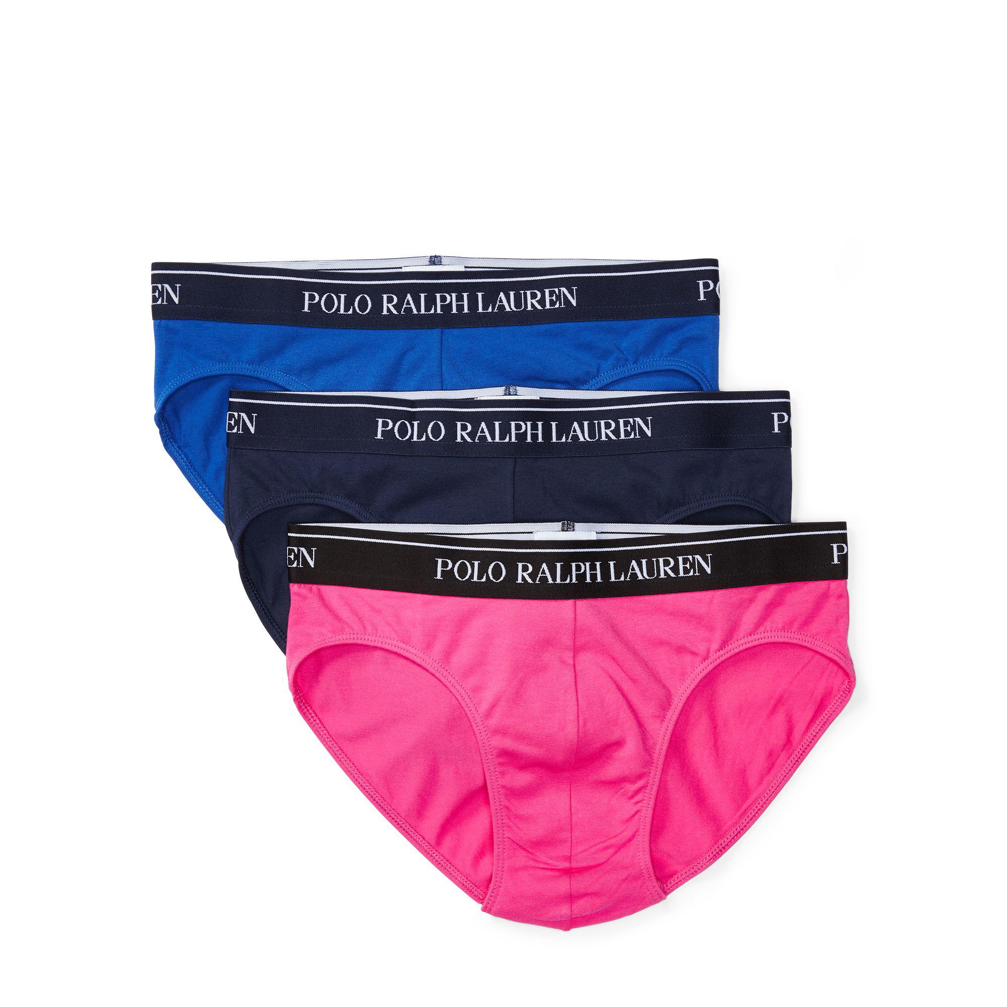 Polo Ralph Lauren Cotton Lowrise Boxer Brief 3pack for Men Lyst