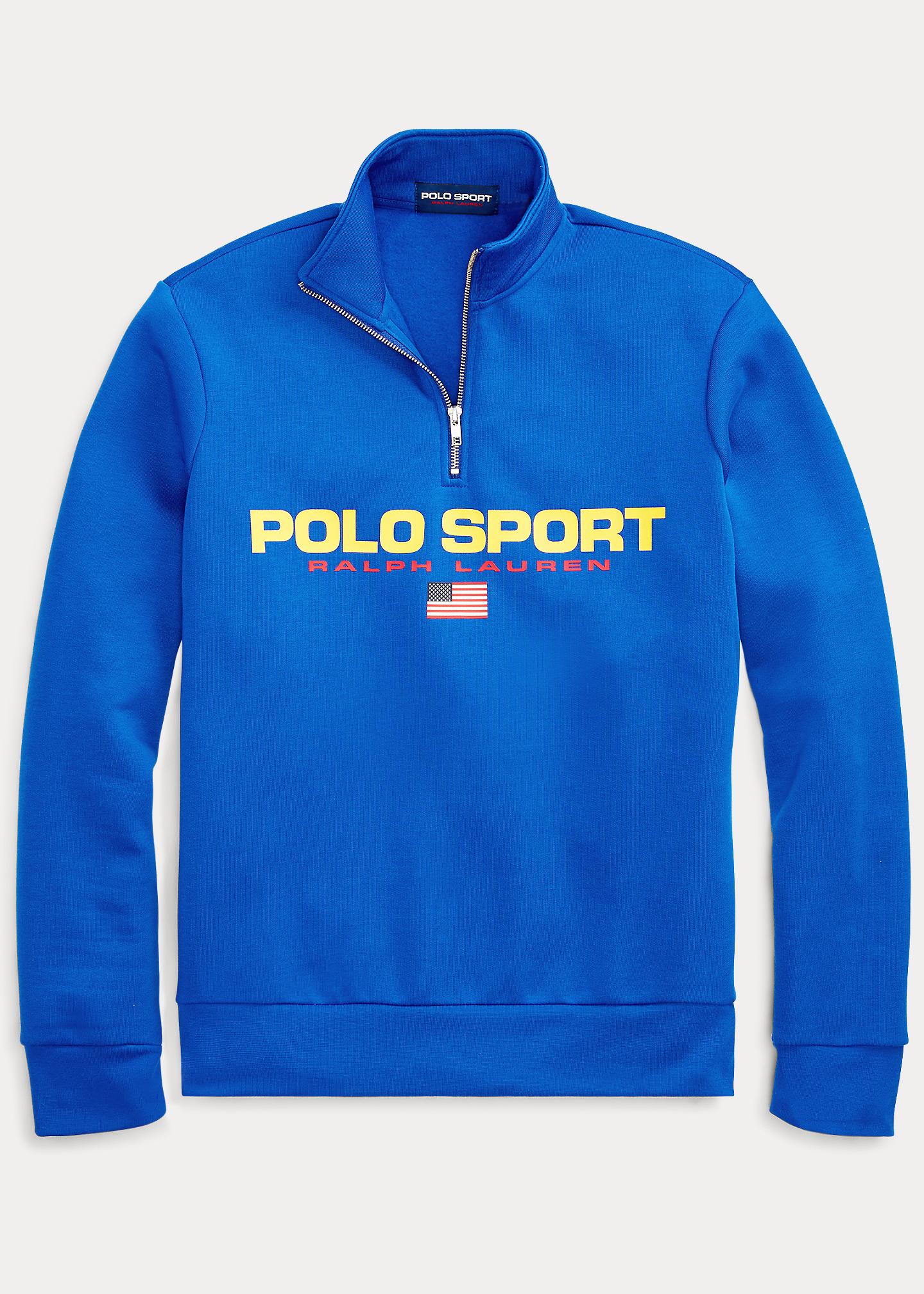Ralph Lauren Synthetic Polo Ralph Lauren 1/4 Zip Sweat in Blue for Men ...