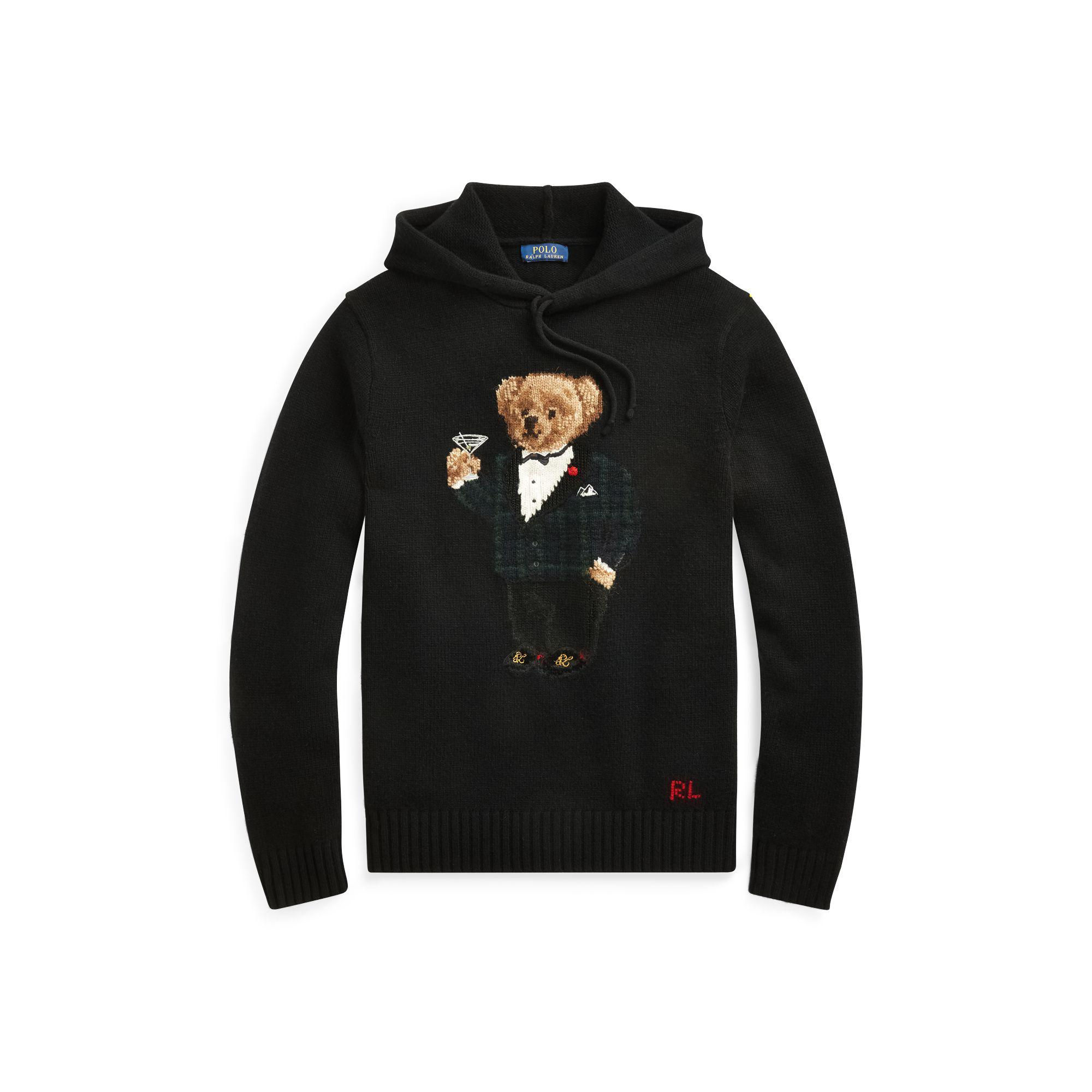 Polo Ralph Lauren Martini Bear Hooded Sweater Hotsell, 57% OFF |  www.ingeniovirtual.com