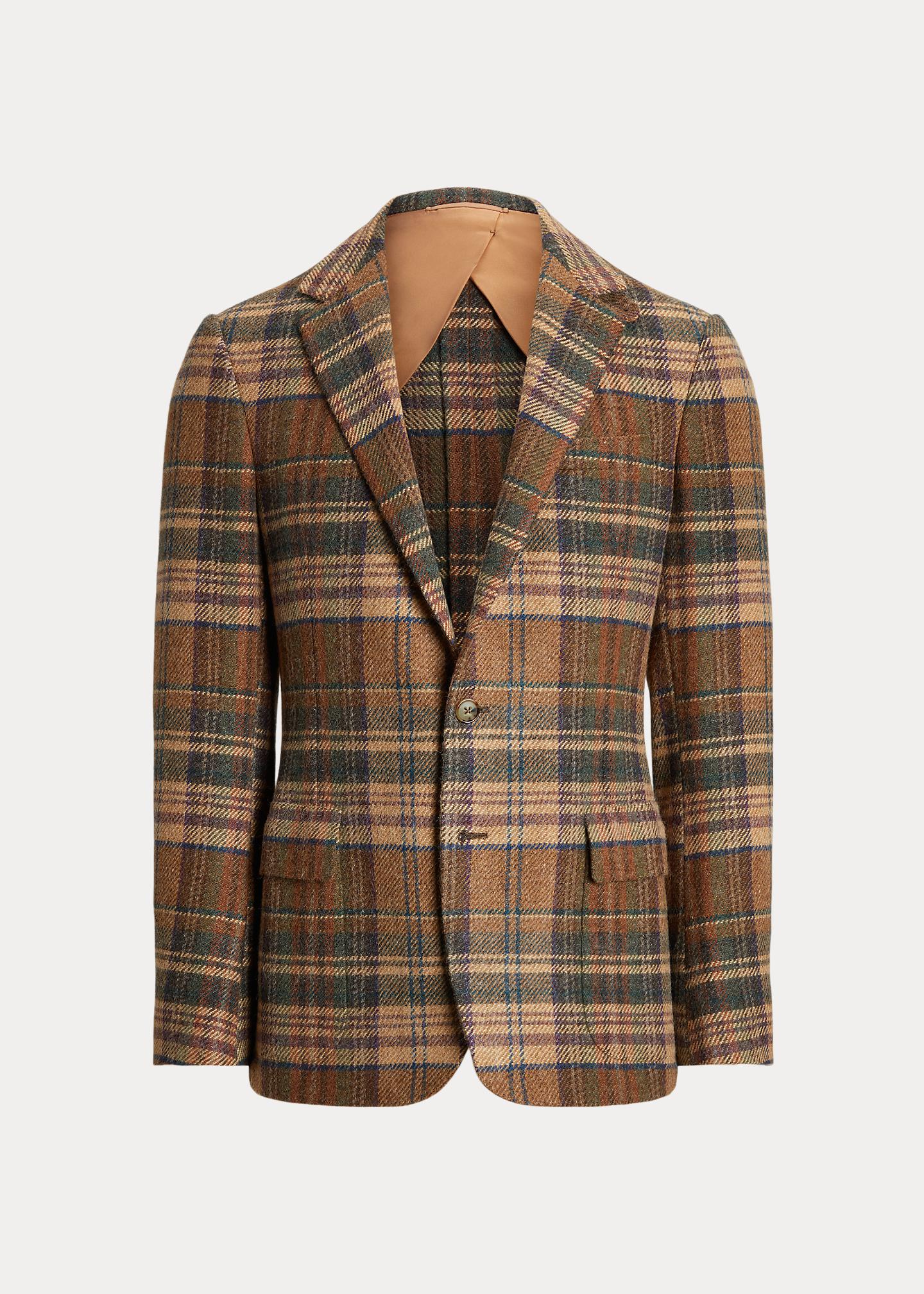 Ralph lauren plaid sport coat Clearance