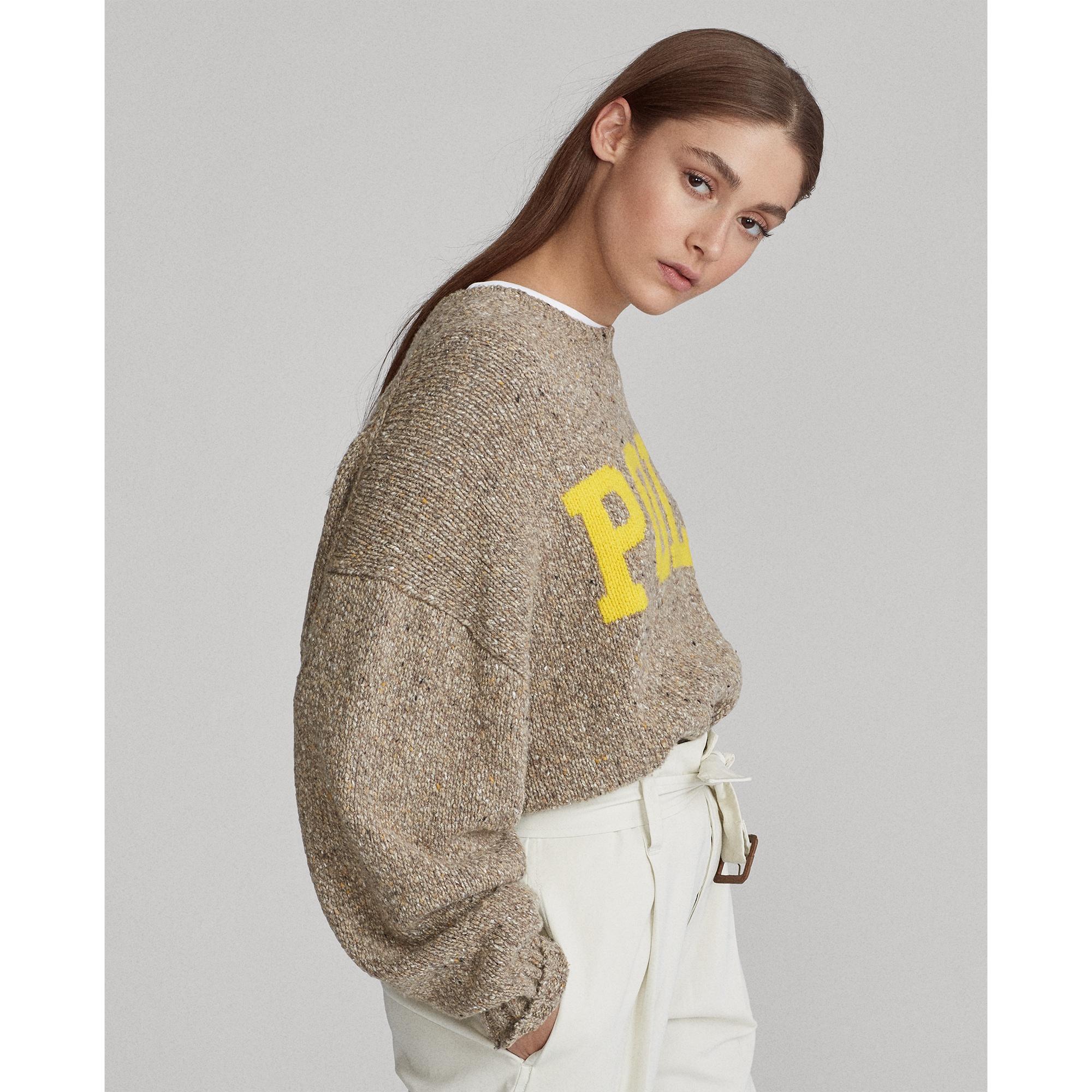 Polo Ralph Lauren Wool Ralph Lauren Logo Sweater | Lyst