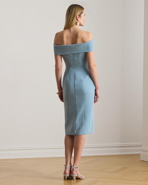 sachin and babi light blue dress Madeline Dress – Black Halo main image 1