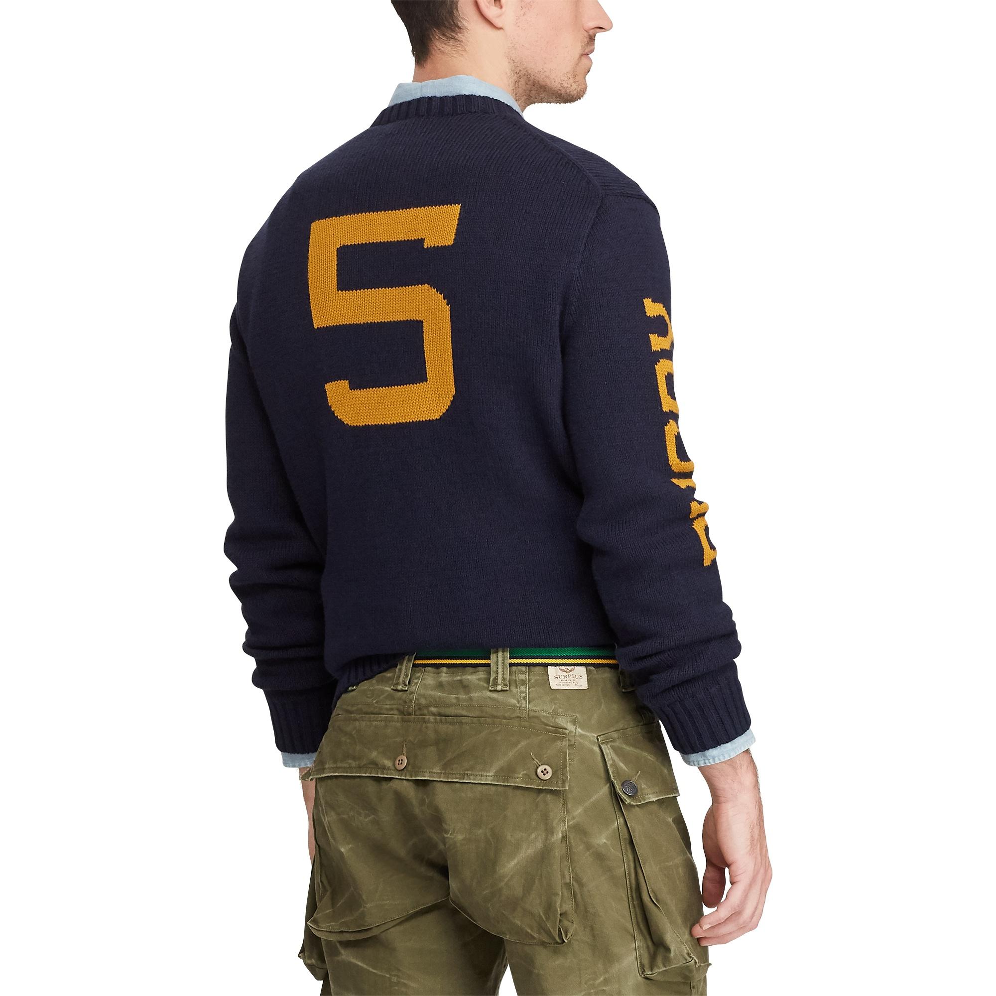 polo kicker bear sweater