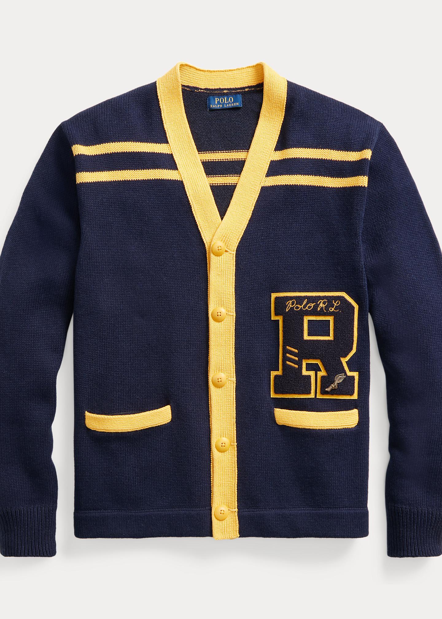 Polo Ralph Lauren College-Cardigan mit Baumwolle in Blau für Herren | Lyst  DE