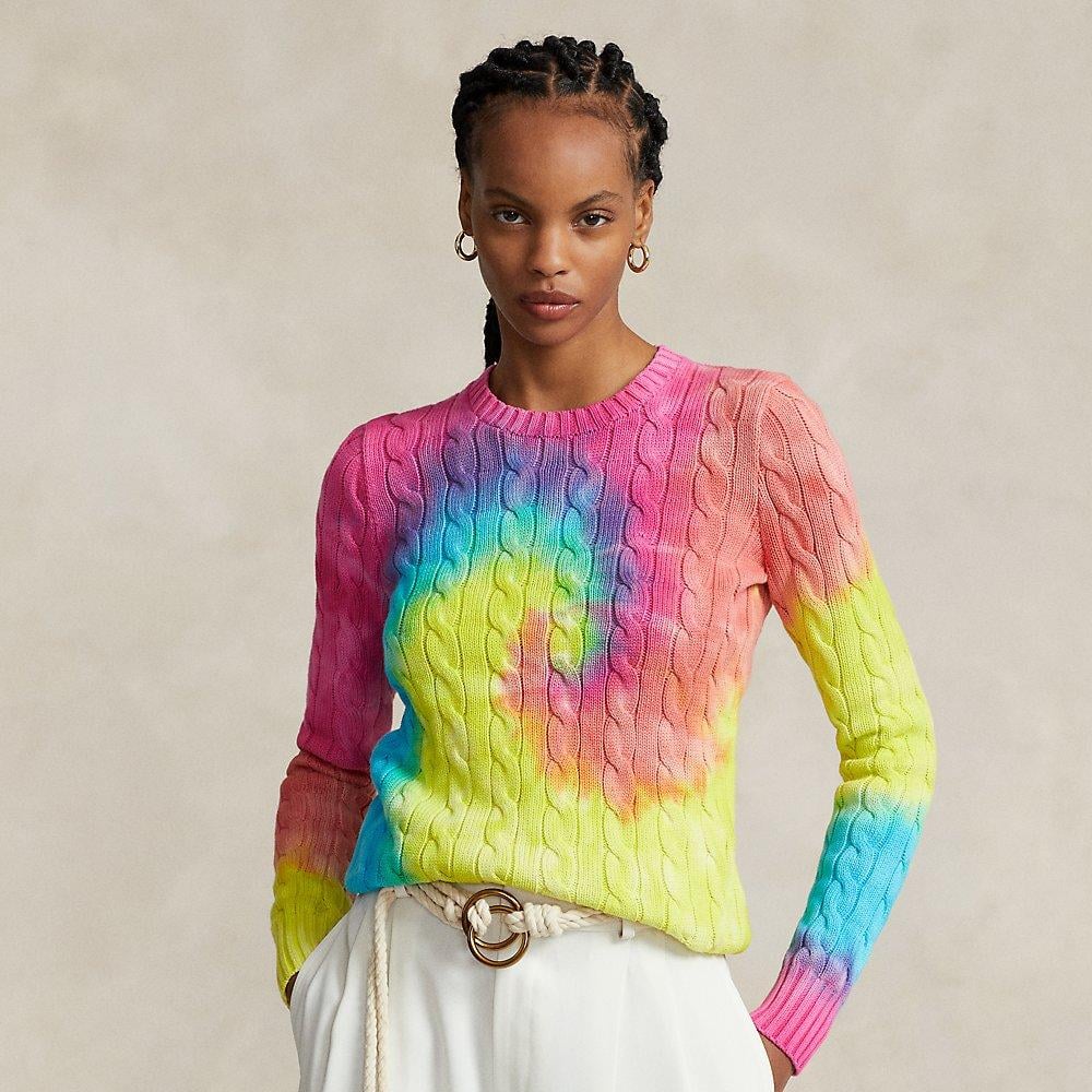 Aesthetic Jumpers Tie Dye Hoodie Mens Ombre Sweater Pastel Rainbow