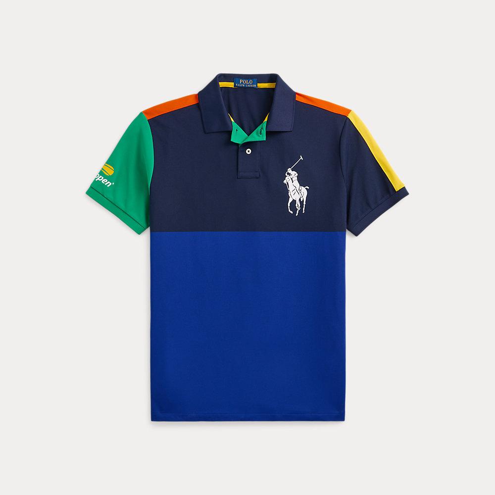 Polo Ralph Lauren Us Open Ball Crew Performance Polo Shirt in Blue for Men Lyst UK