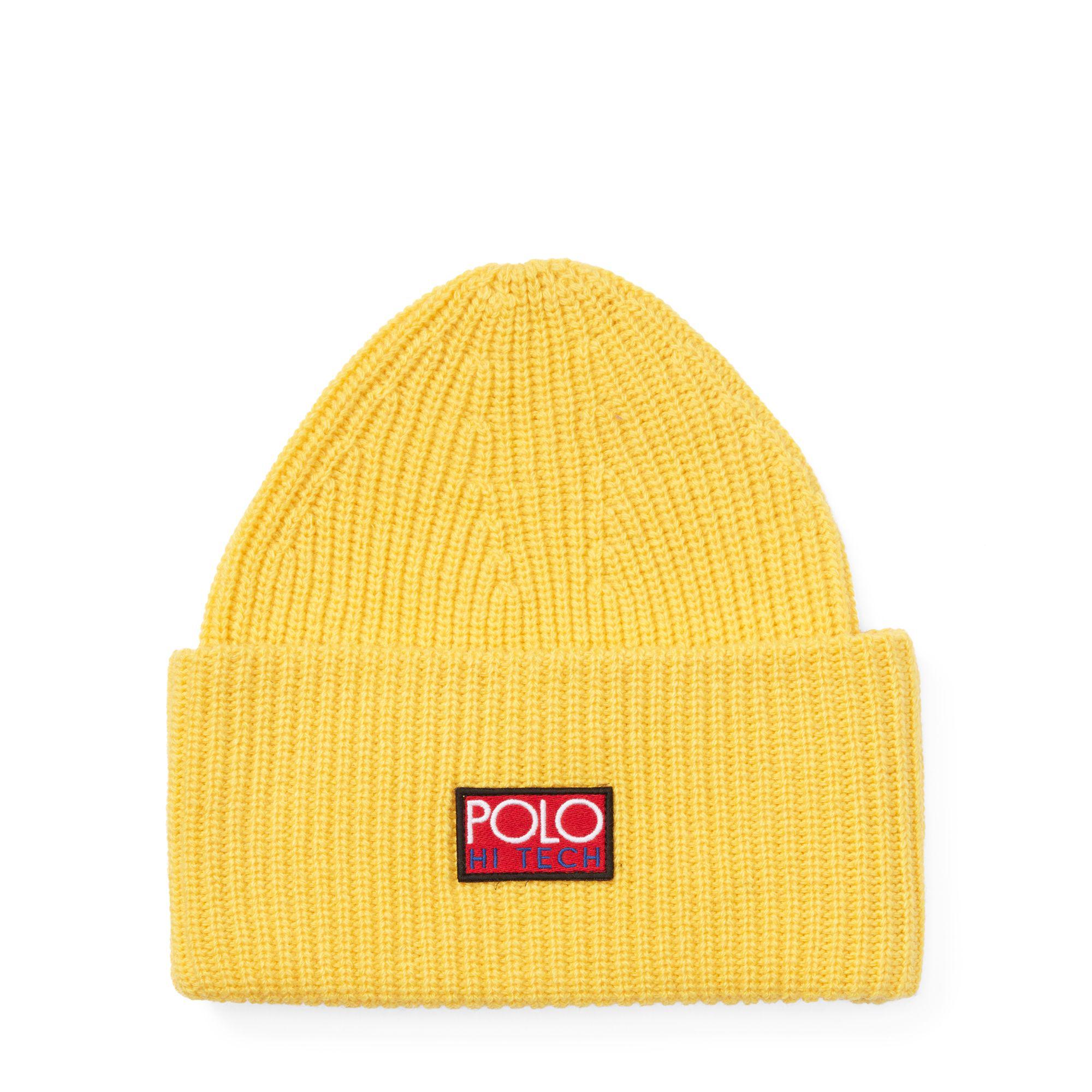 polo knit beanie