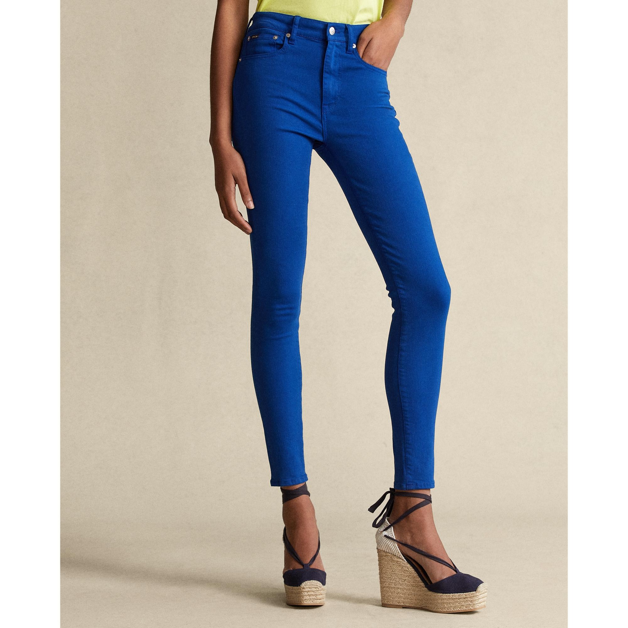 Polo Ralph Lauren Tompkins High-rise Skinny Jean in Blue | Lyst