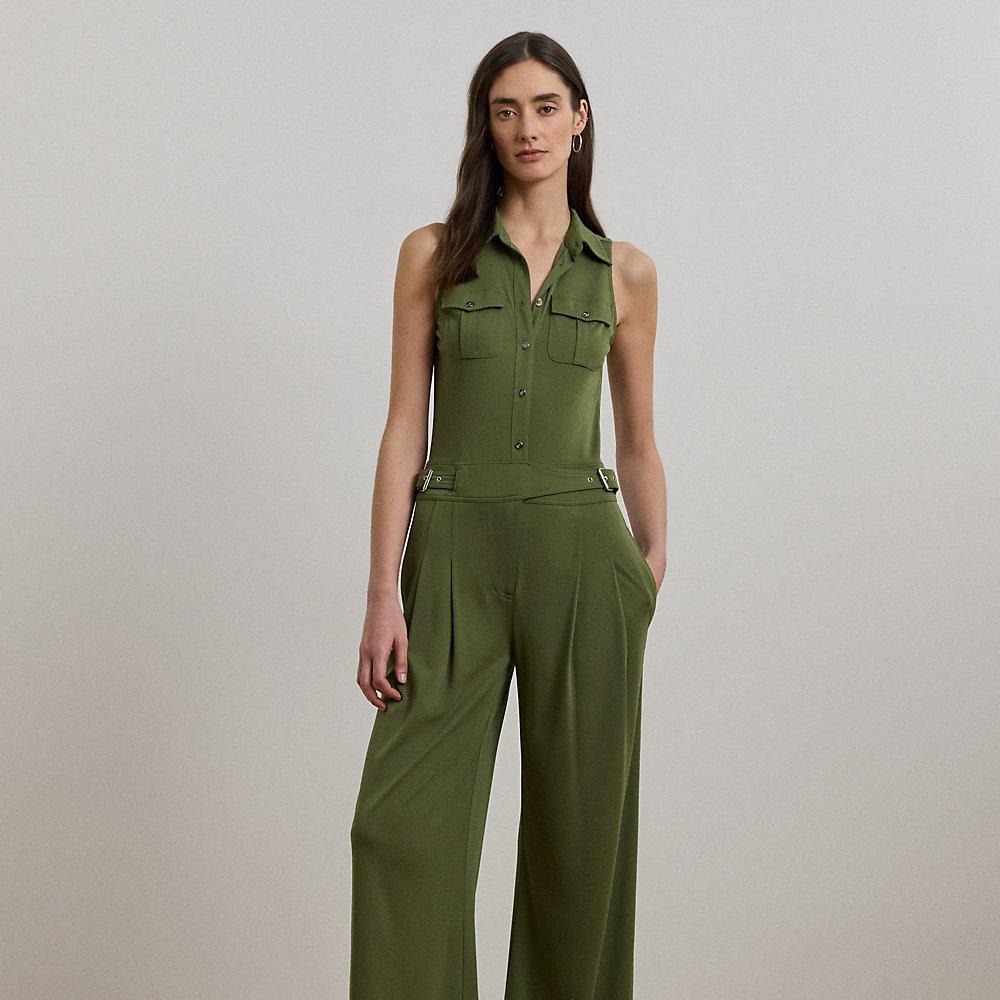 Cotton Twill Ralph Lauren Romper Womens Ralph Lauren Ralph
