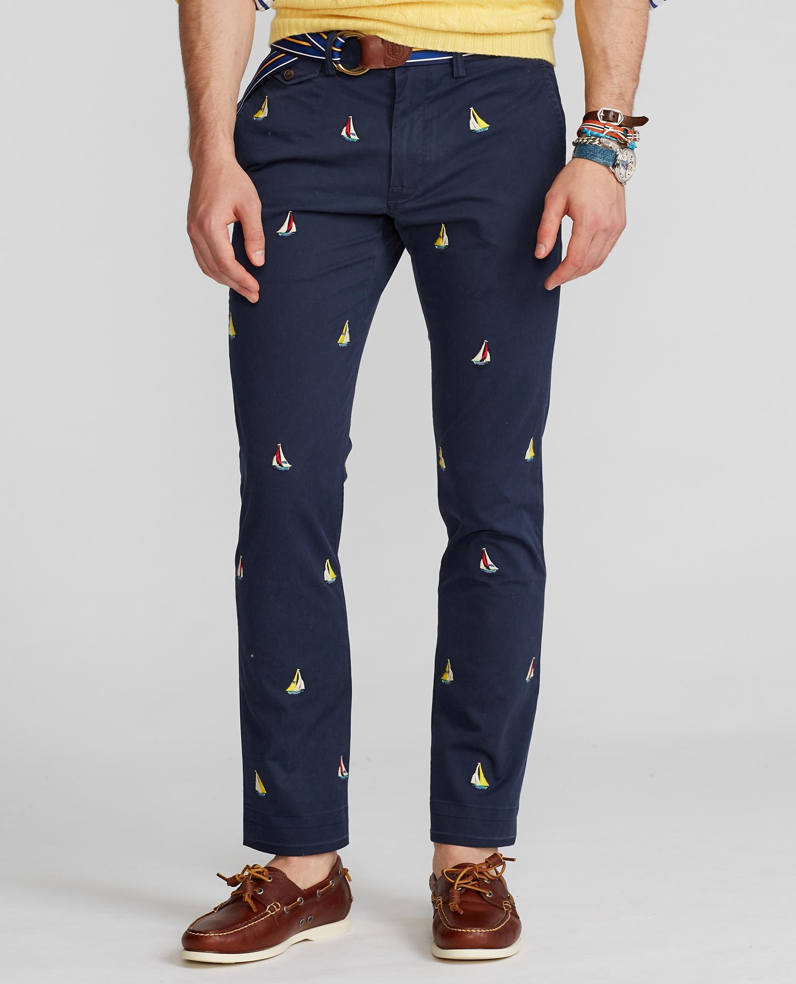 stretch slim fit cotton chino ralph lauren