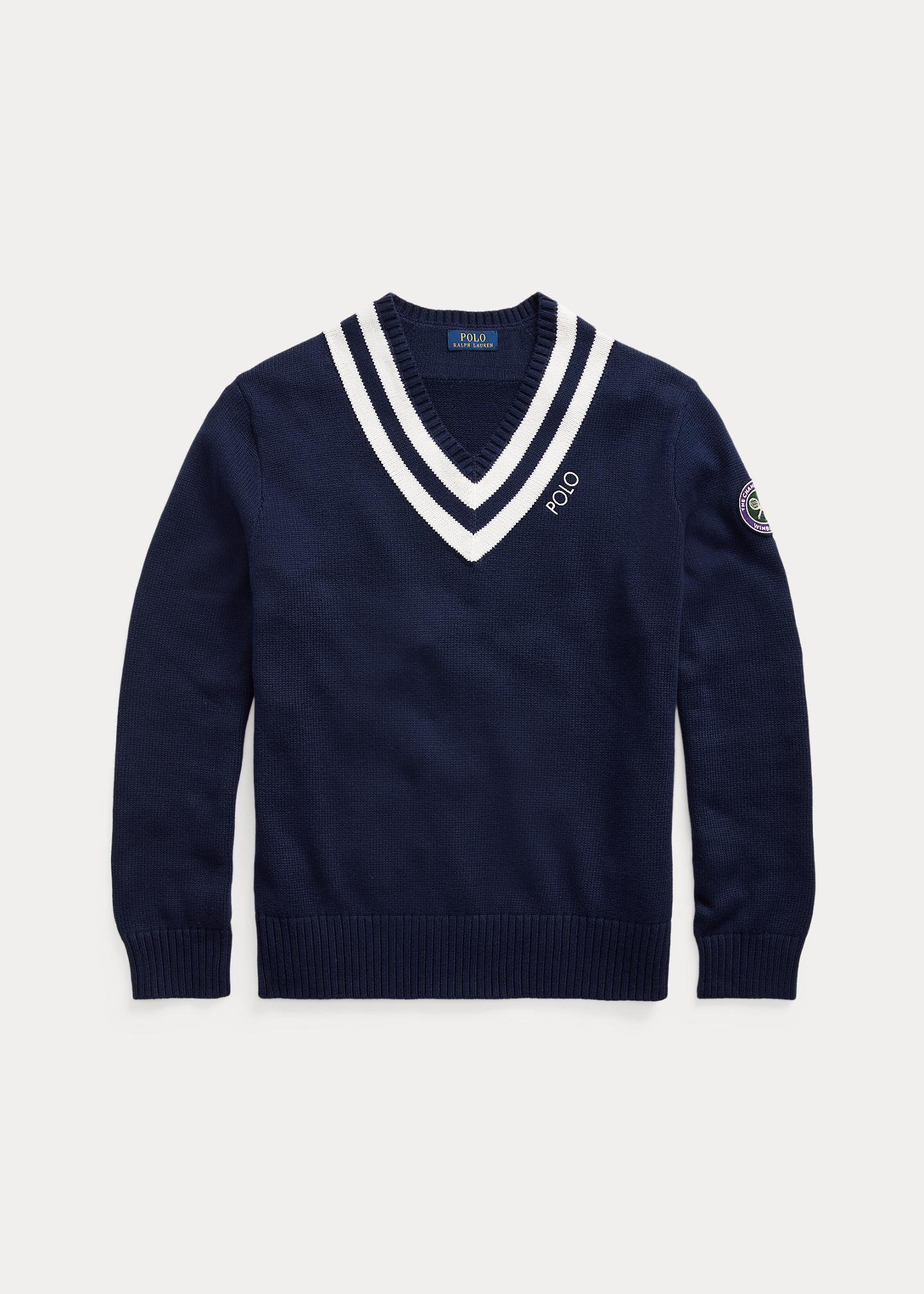 Ralph Lauren Cricket-Pullover Wimbledon in Blau für Herren | Lyst DE
