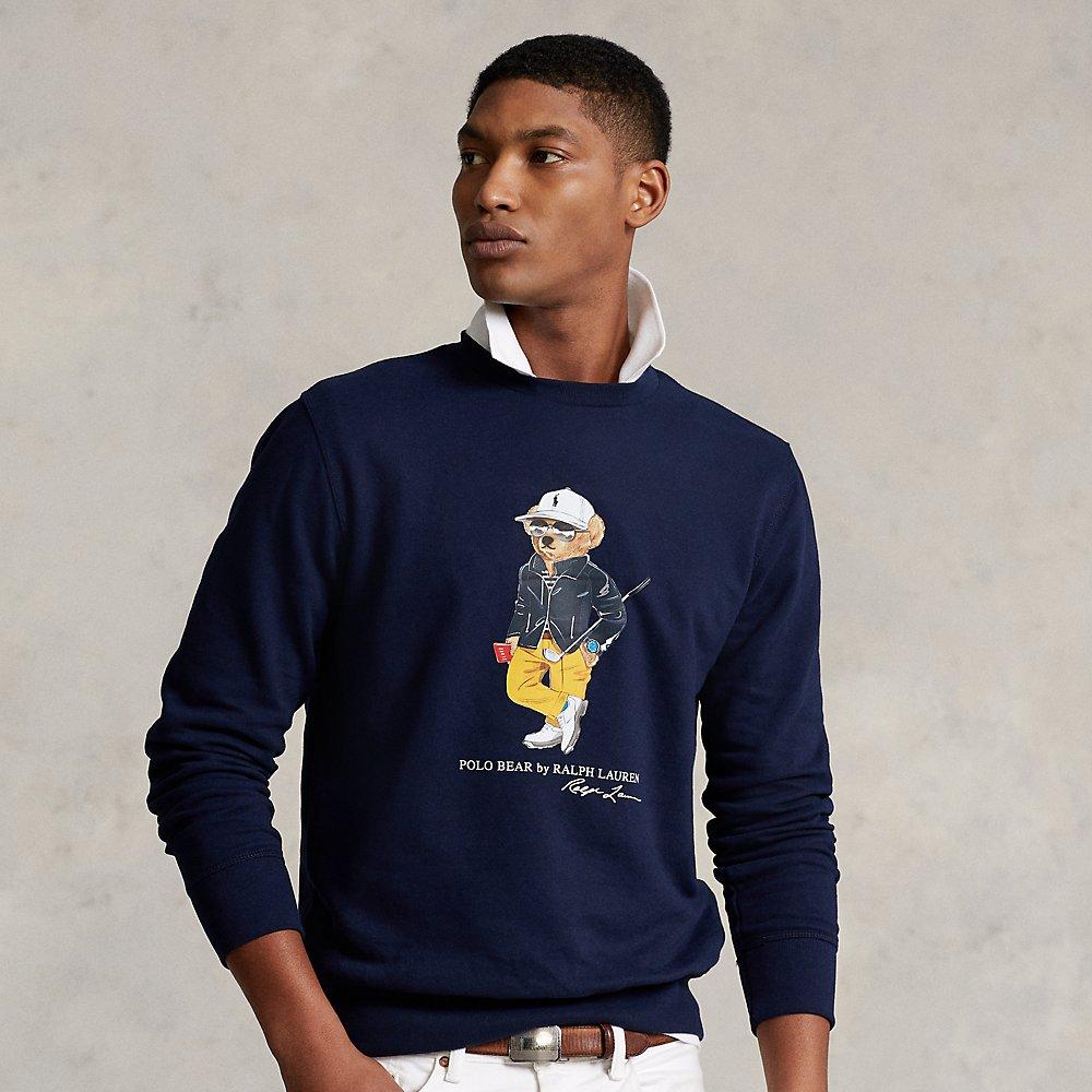 Men's Polo Bear Fleece Sweatshirt | escapeauthority.com