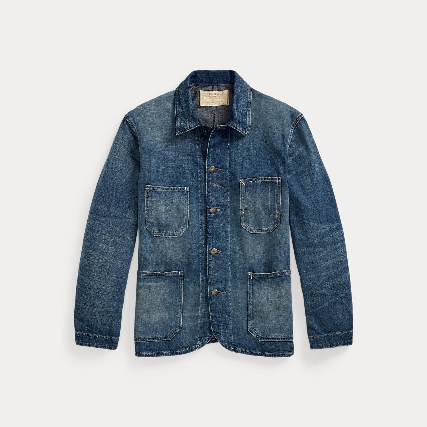 ジャケット・アウター RRL ENGINEER COAT made in USA RRL Torrington Denim Engineer Jacket in Blue for Men | Lyst Canada