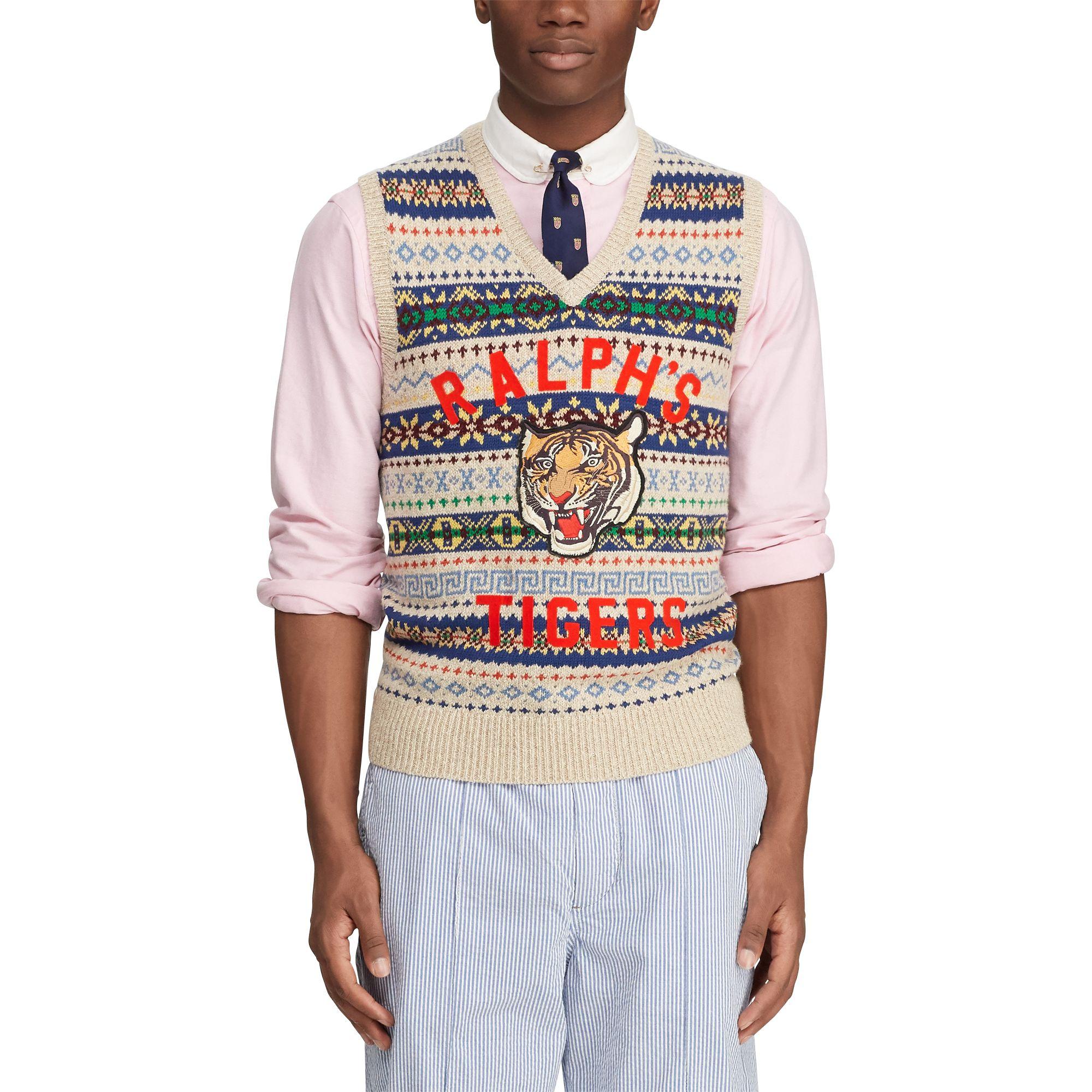 Polo Ralph Lauren Fair Isle Sweater Vest for Men | Lyst