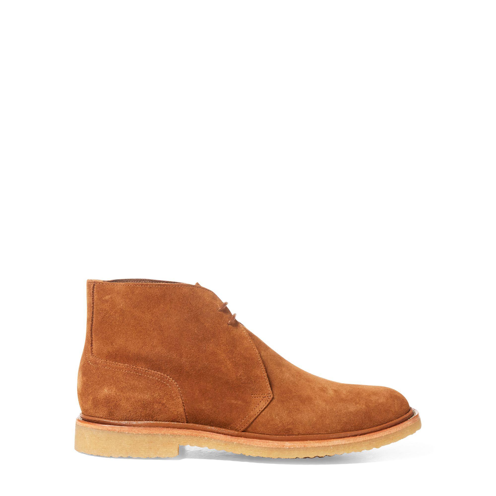 polo ralph lauren karlyle suede chukka boot