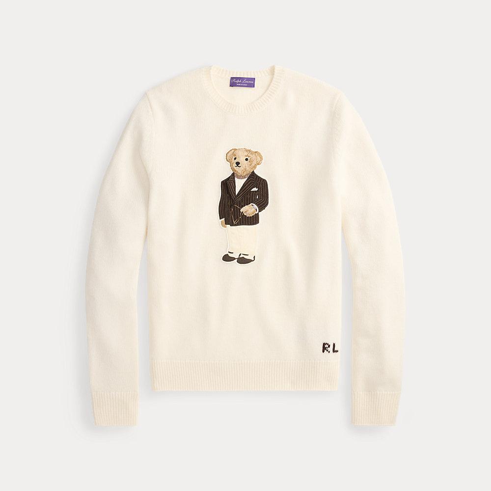 Andover Cream Ralph Lauren Gebreide Trui Heren Ralph Lauren-Truien