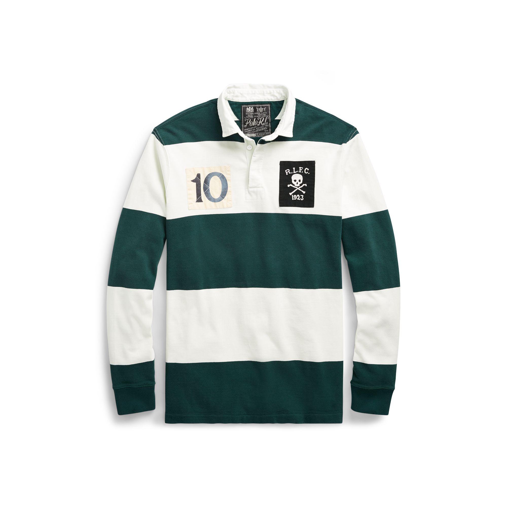 polo ralph lauren classic fit cotton rugby shirt
