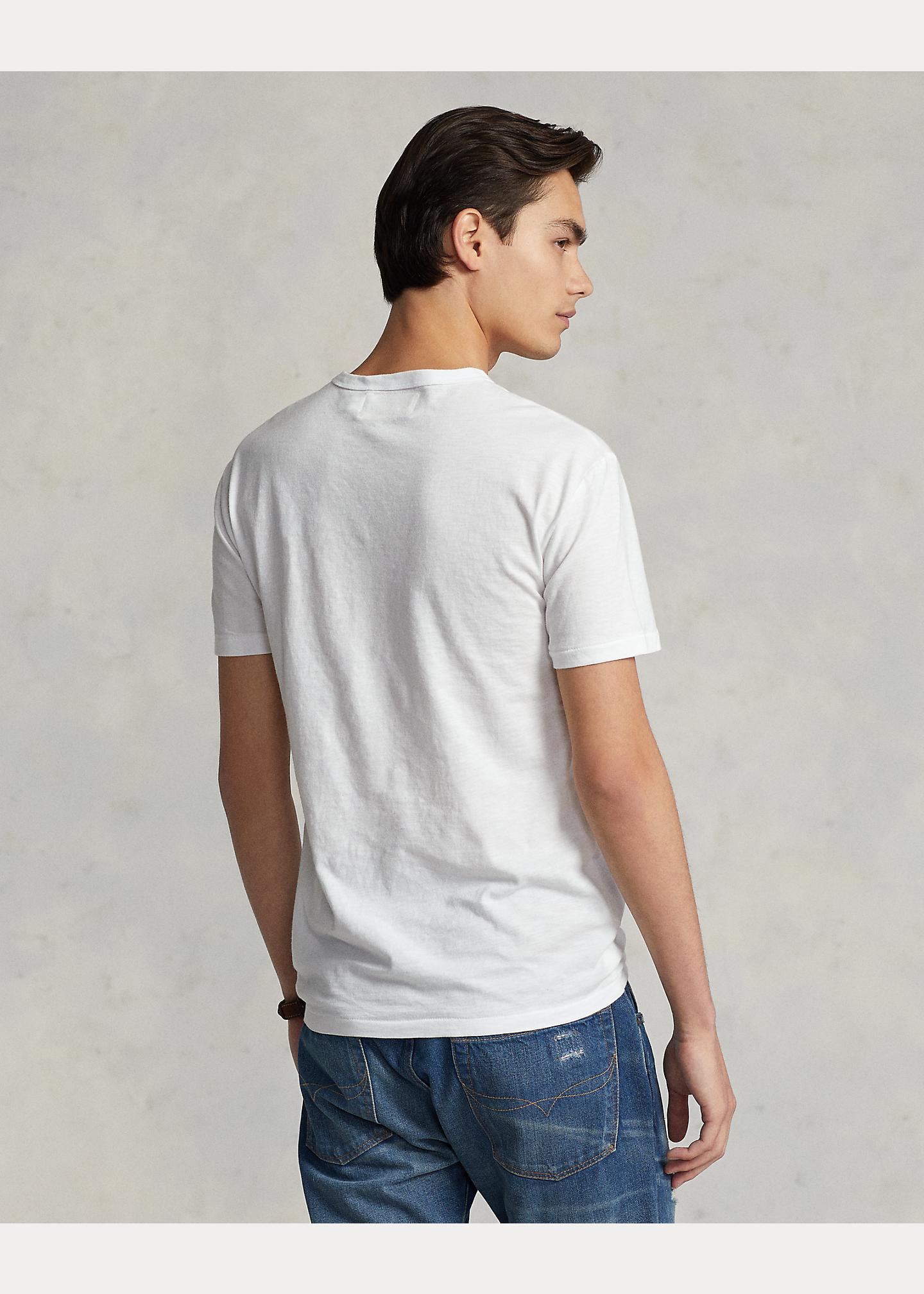 Plys dukke Bygger Venlighed Polo Ralph Lauren Custom Slim Fit Polo Country T-shirt in White for Men |  Lyst UK