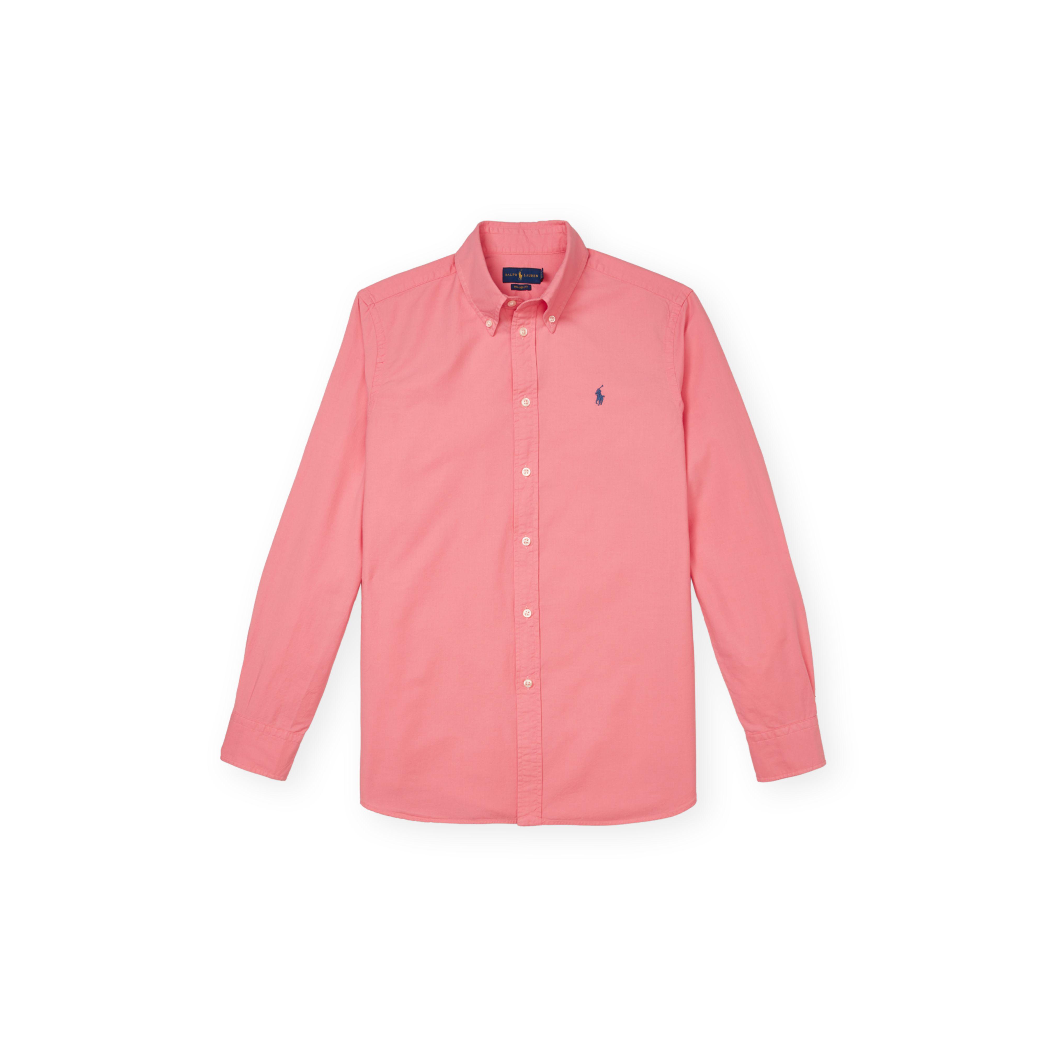 relaxed fit oxford shirt