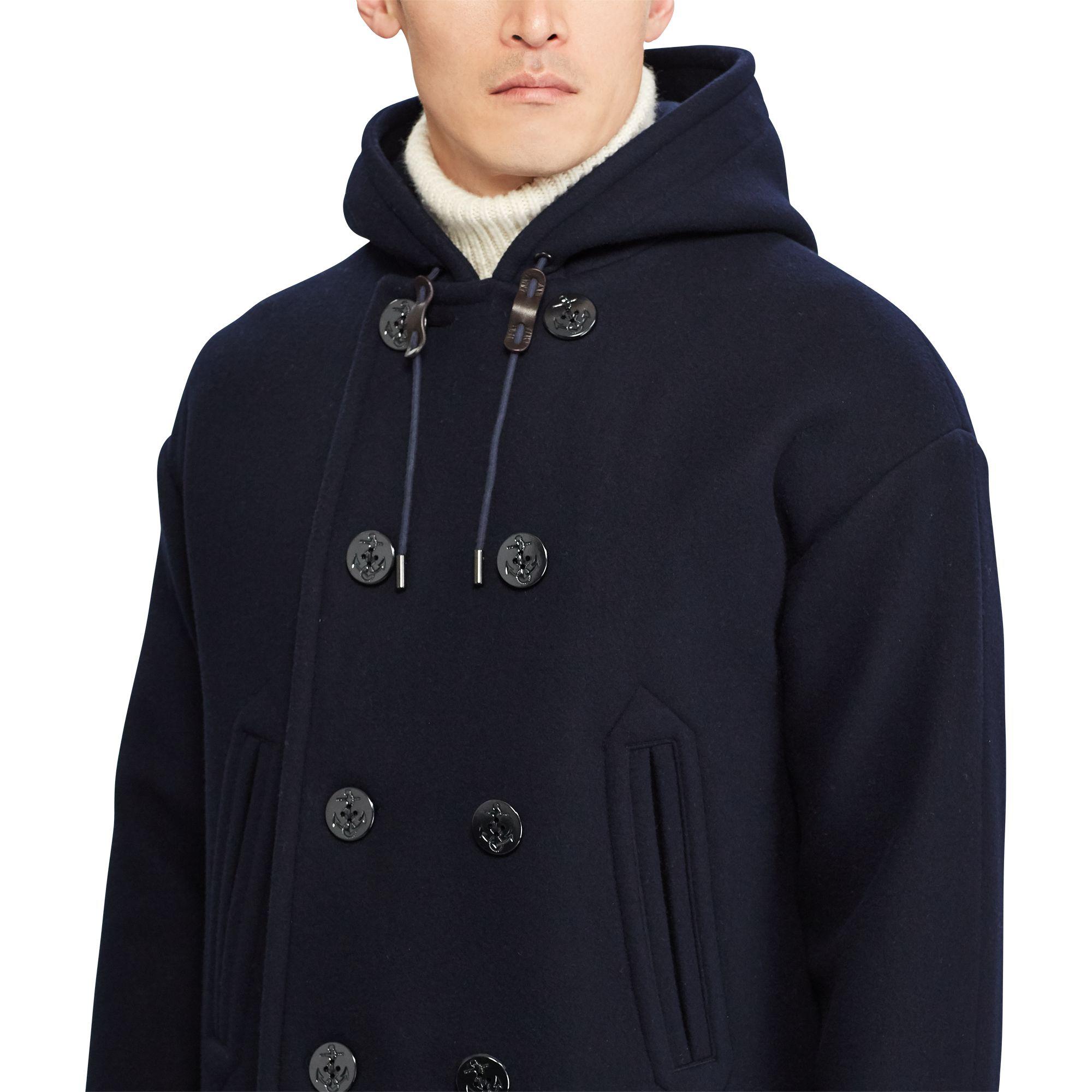 ralph lauren purple label peacoat