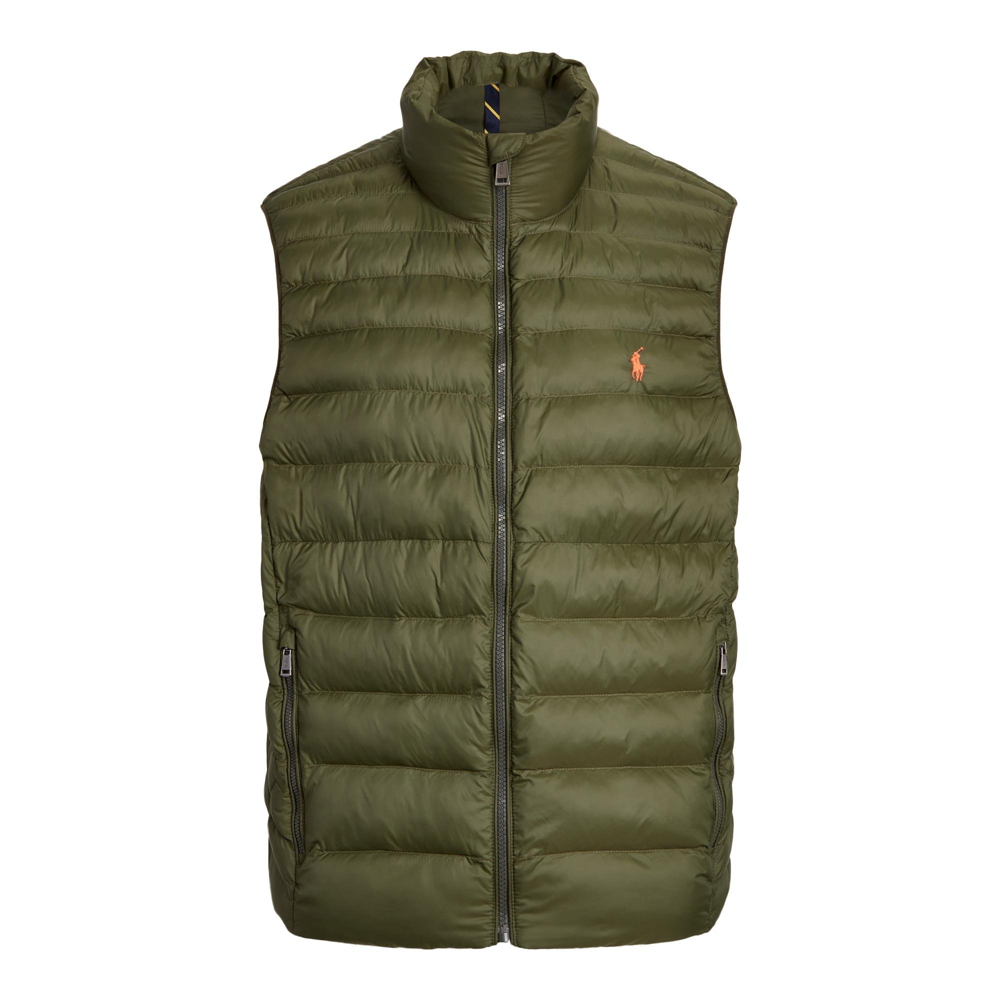 Polo Ralph Lauren Synthetic The Packable Gilet in Military Green (Green)  for Men | Lyst