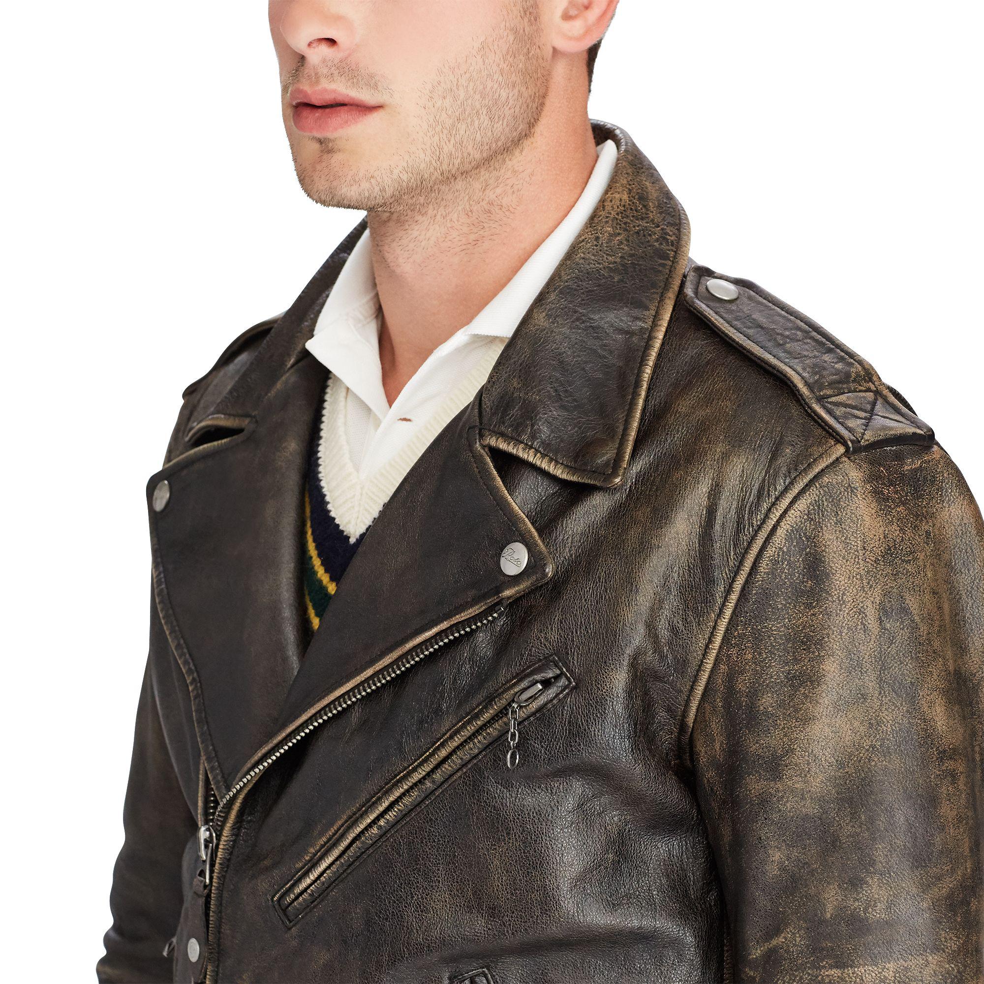Polo Ralph Lauren The Iconic Motorcycle Jacket for Men | Lyst