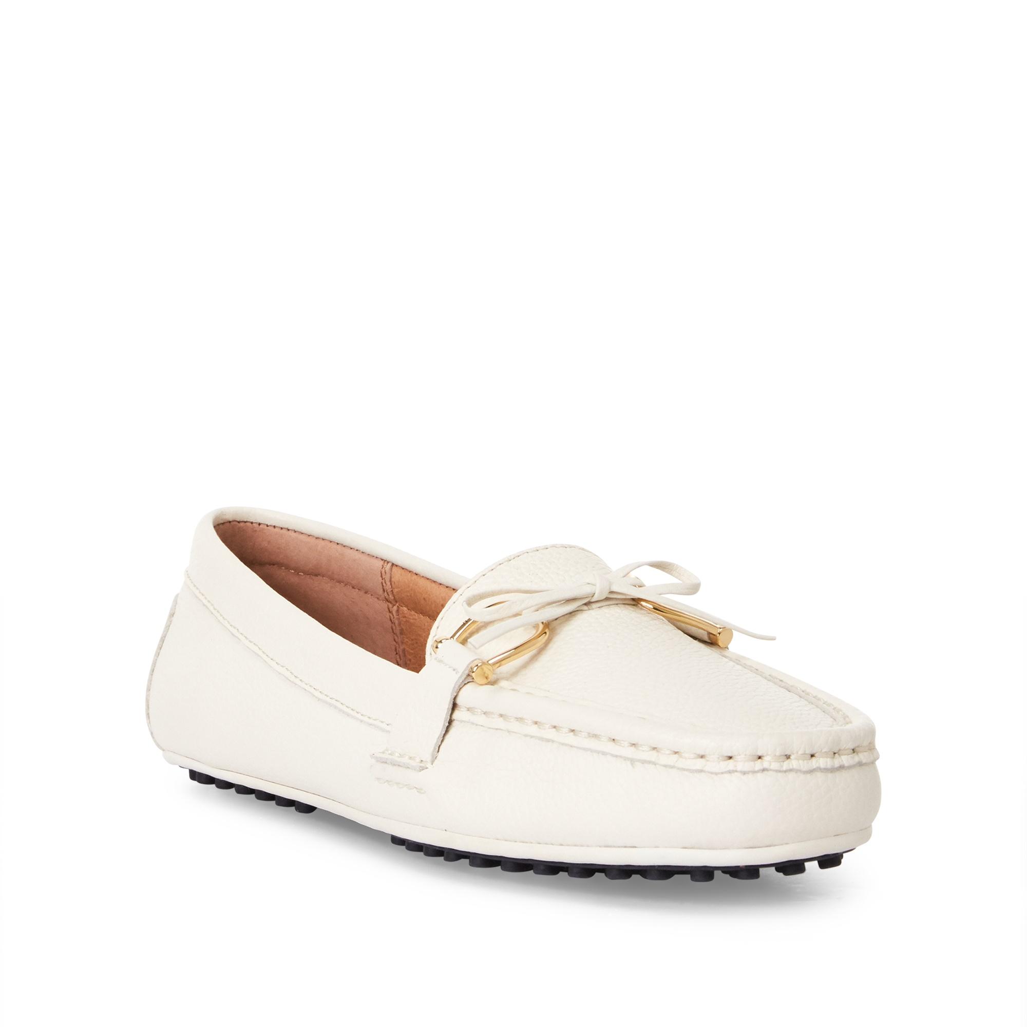 Ralph Lauren Briley Ii Leather Loafer in Vanilla (White) - Lyst