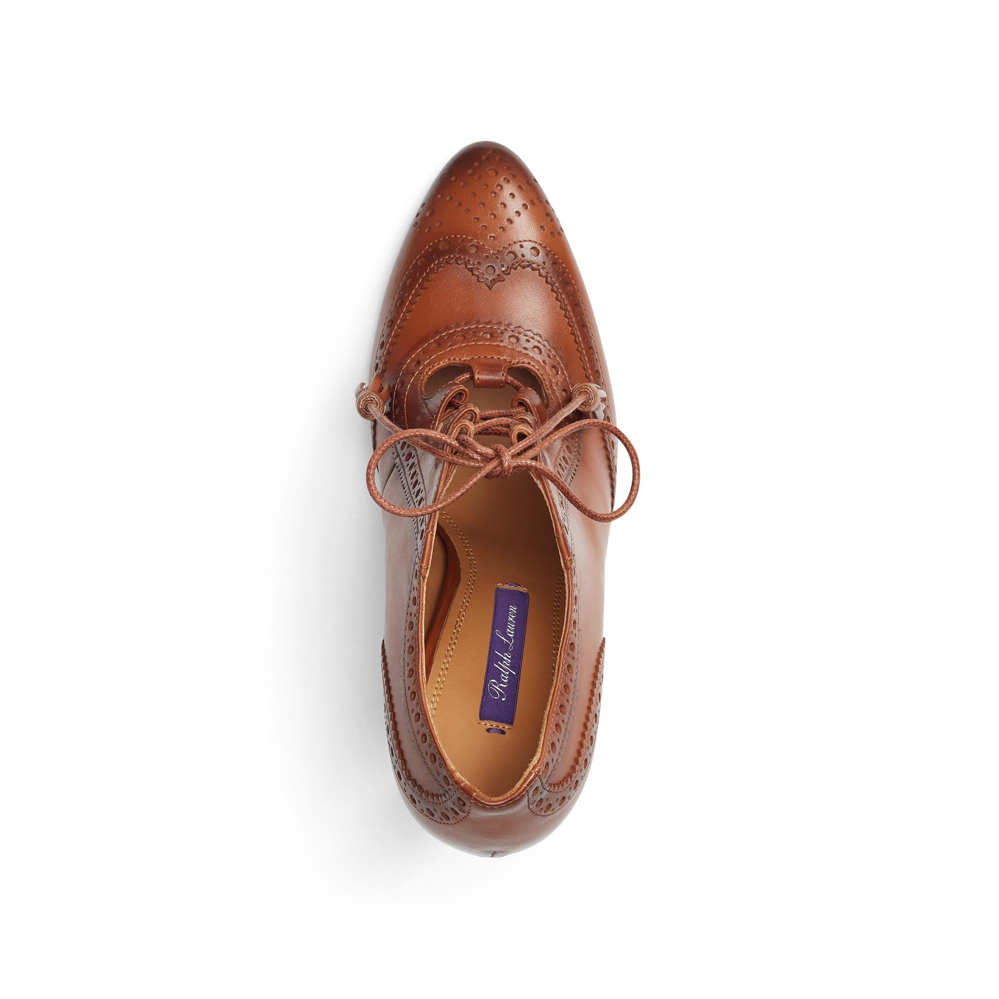 Ralph Lauren Scarlette Calfskin Pump in 