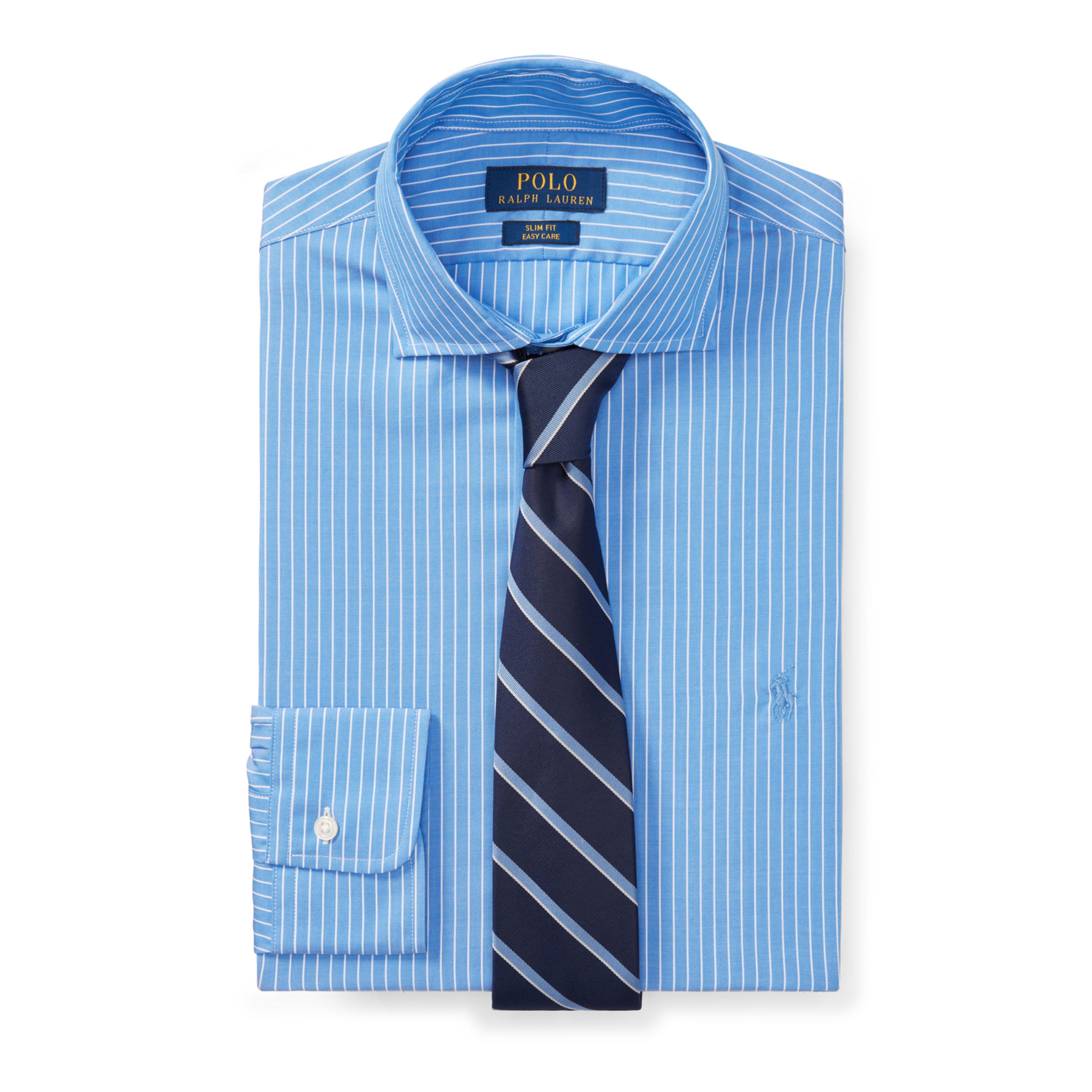 polo ralph lauren slim fit easy care dress shirt