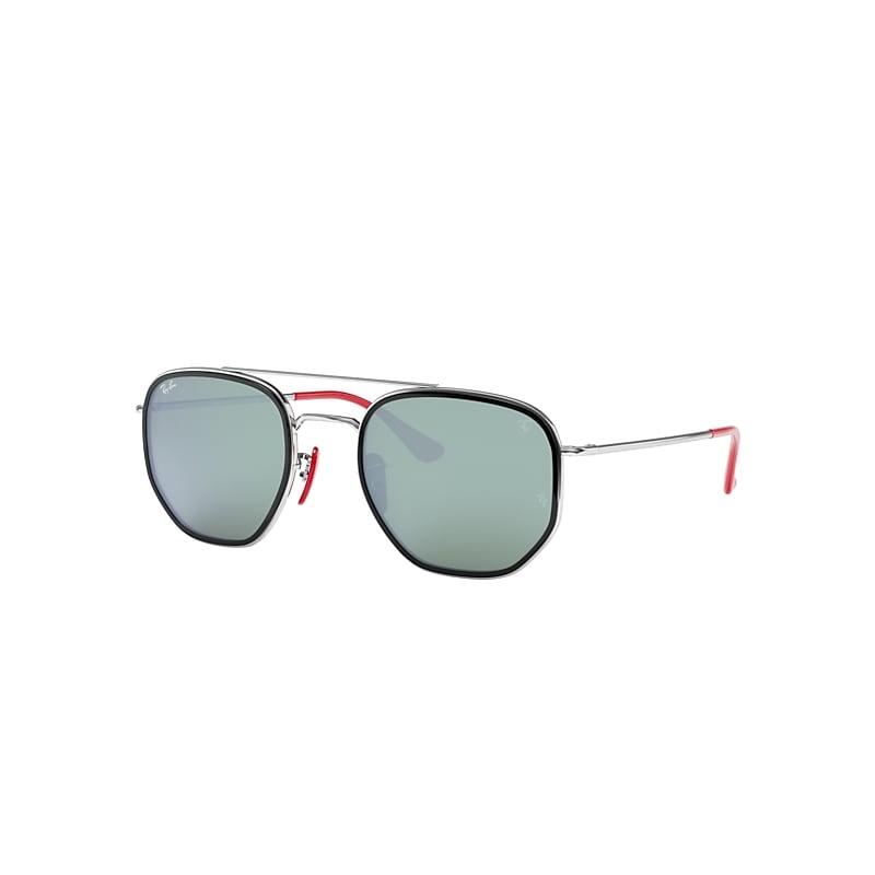 Ray-Ban Rb3748m Scuderia Ferrari Collection Sunglasses Silver Frame Grey  Lenses 52-22 - Lyst