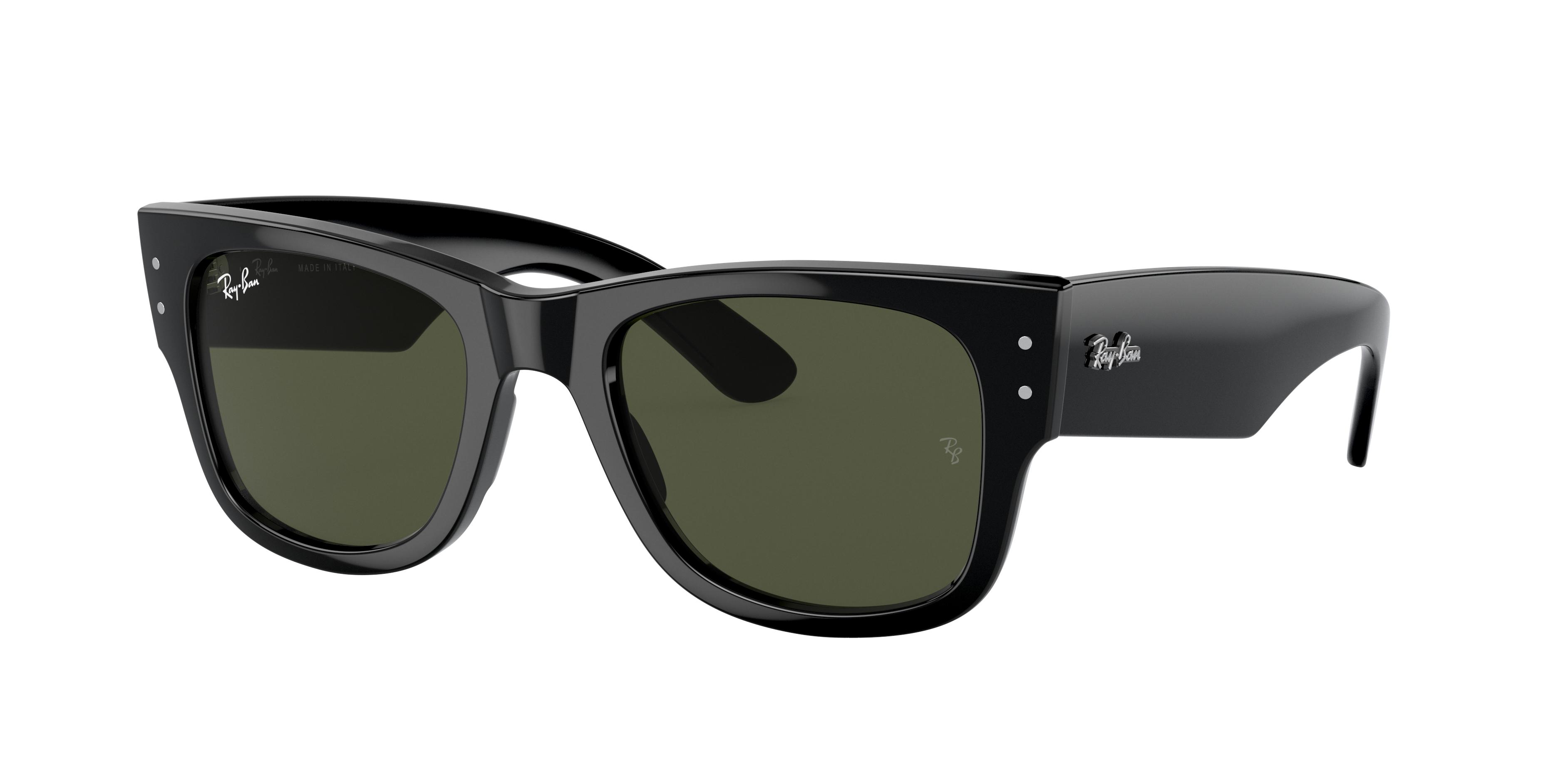 Ray-Ban Rb0840s Mega Wayfarer Square Sunglasses in Black | Lyst