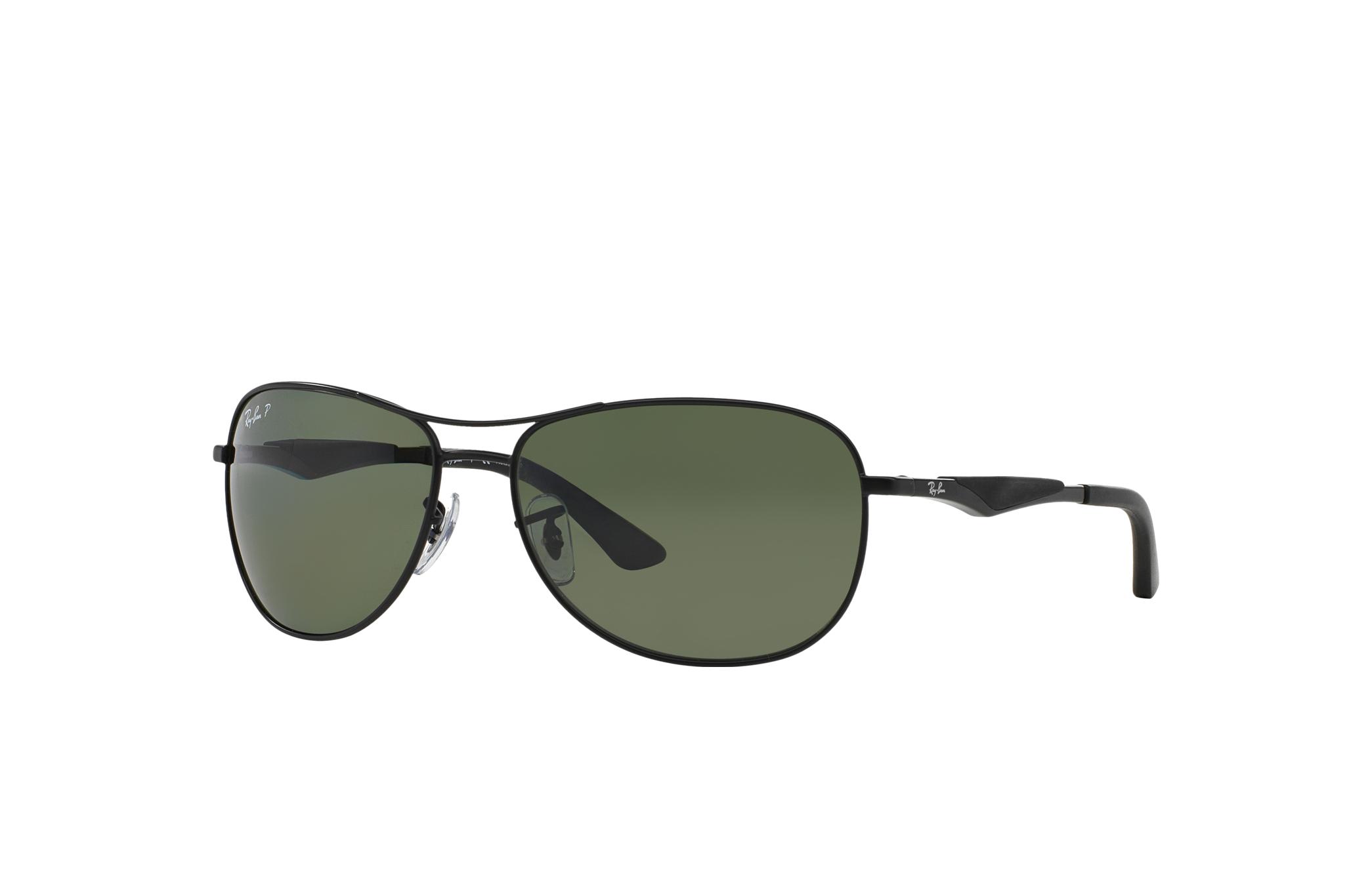 Ray-Ban Sunglasses Man Rb3519 - Black Frame Green Lenses Polarized 59-15  for Men | Lyst