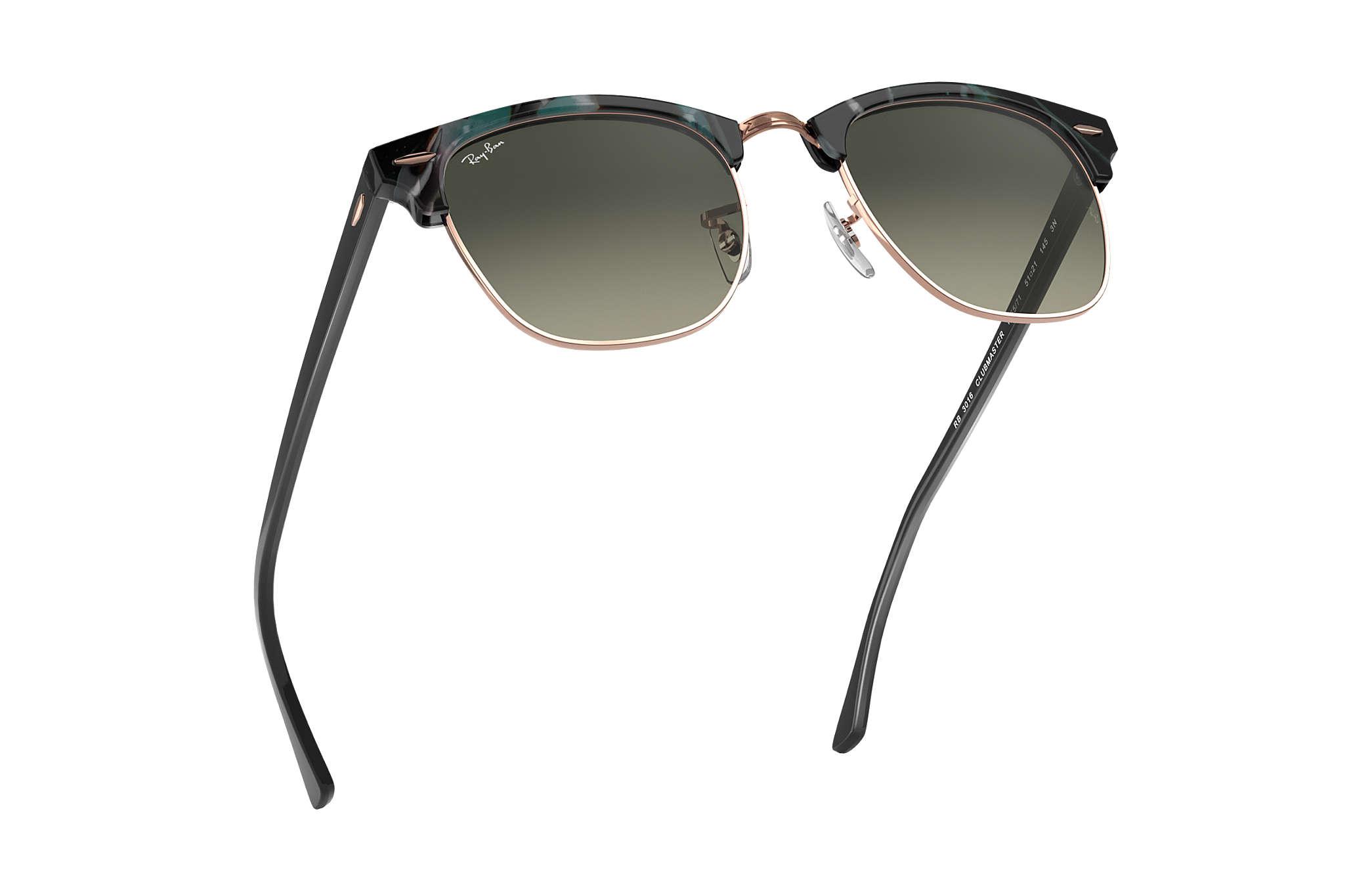 Ray Ban Clubmaster Square Sunglasses Spotted Grey Green 50 4 Mm In Gray Lyst Ray Ban Clubmaster Square Sunglasses Spotted Grey Green 50 4 Mm In Gray Lyst