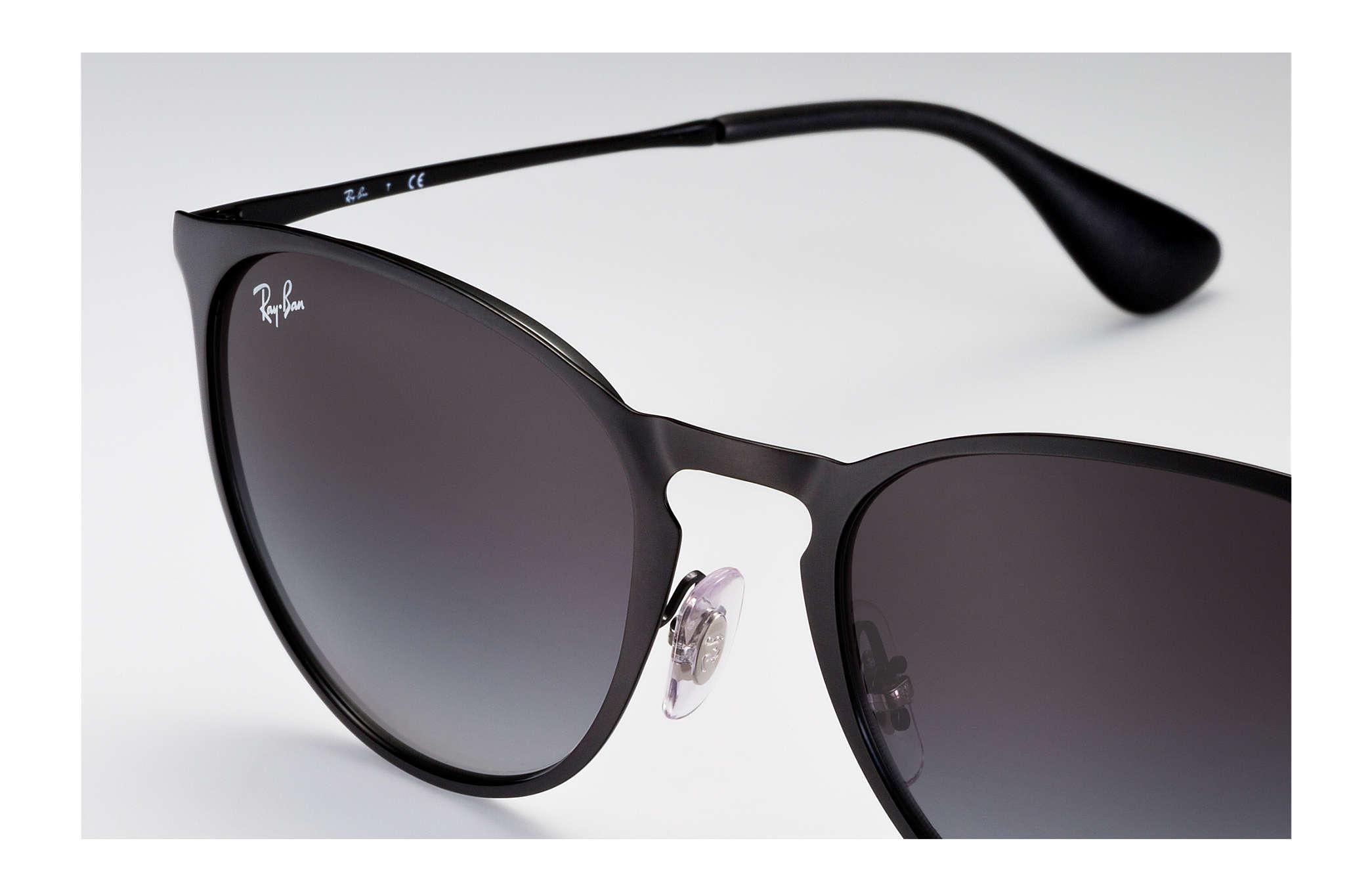 ray ban erika metal black