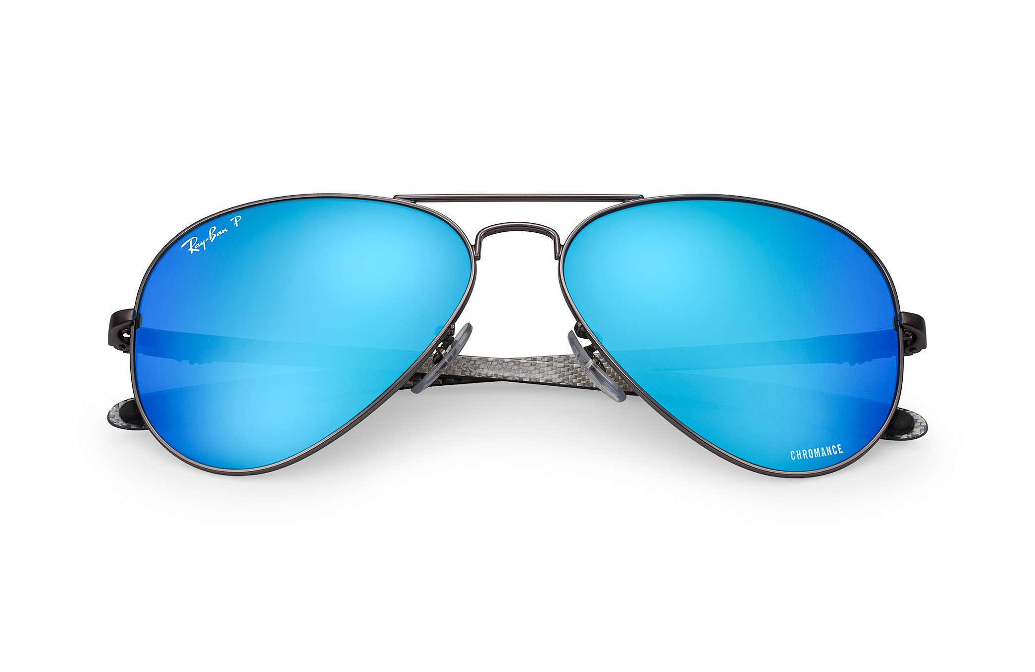 RayBan Rb8317 Chromance Gunmetal in Blue Lyst