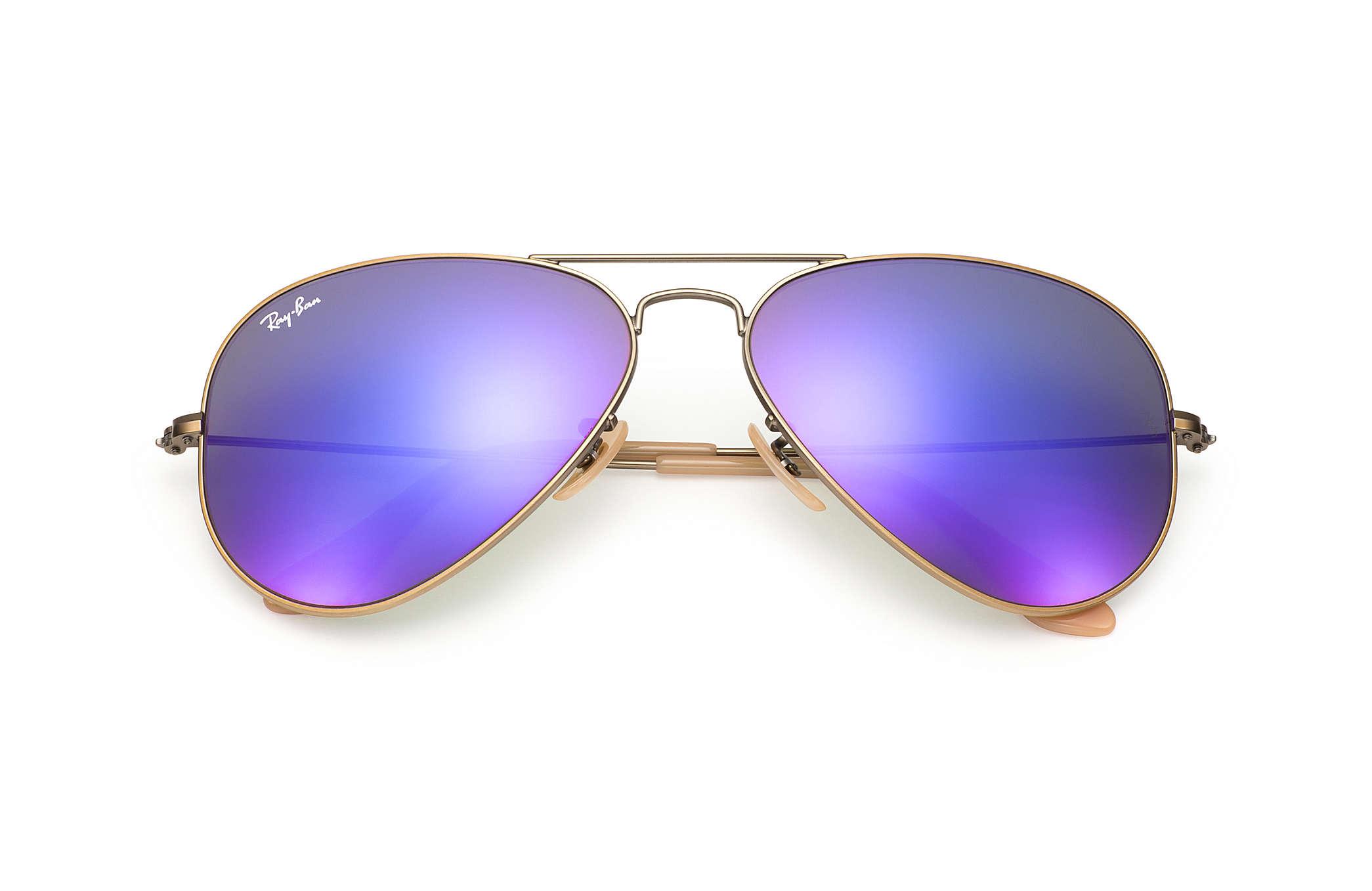 ray ban aviator copper flash