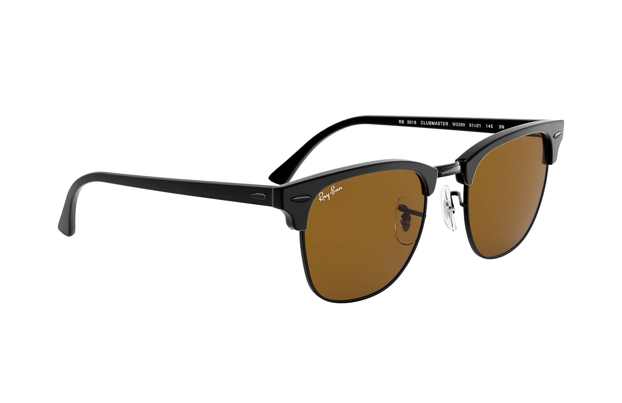 Ray Ban Clubmaster Classic Matte Black Lyst