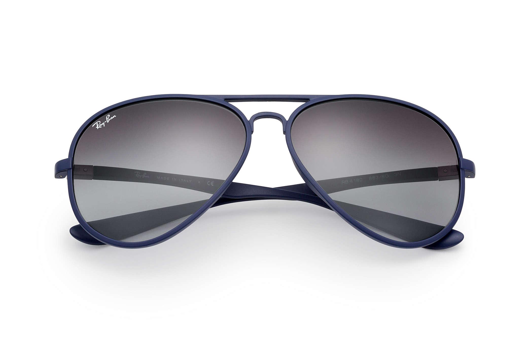 Ray Ban Aviator Liteforce In Blue Grey Blue For Men Lyst
