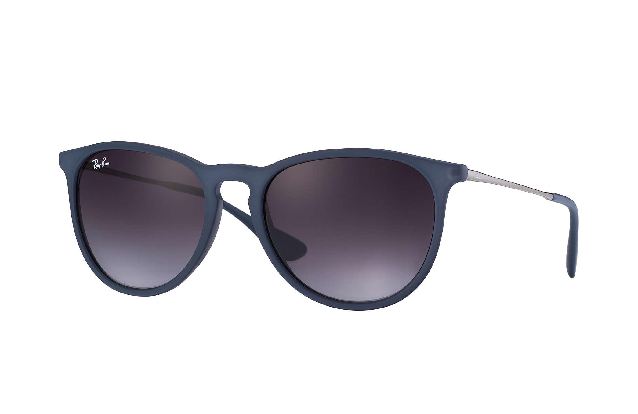 Ray-Ban Rubber Rb4171 Erika Color Mix in Black/Blue (Blue) - Save 24% 